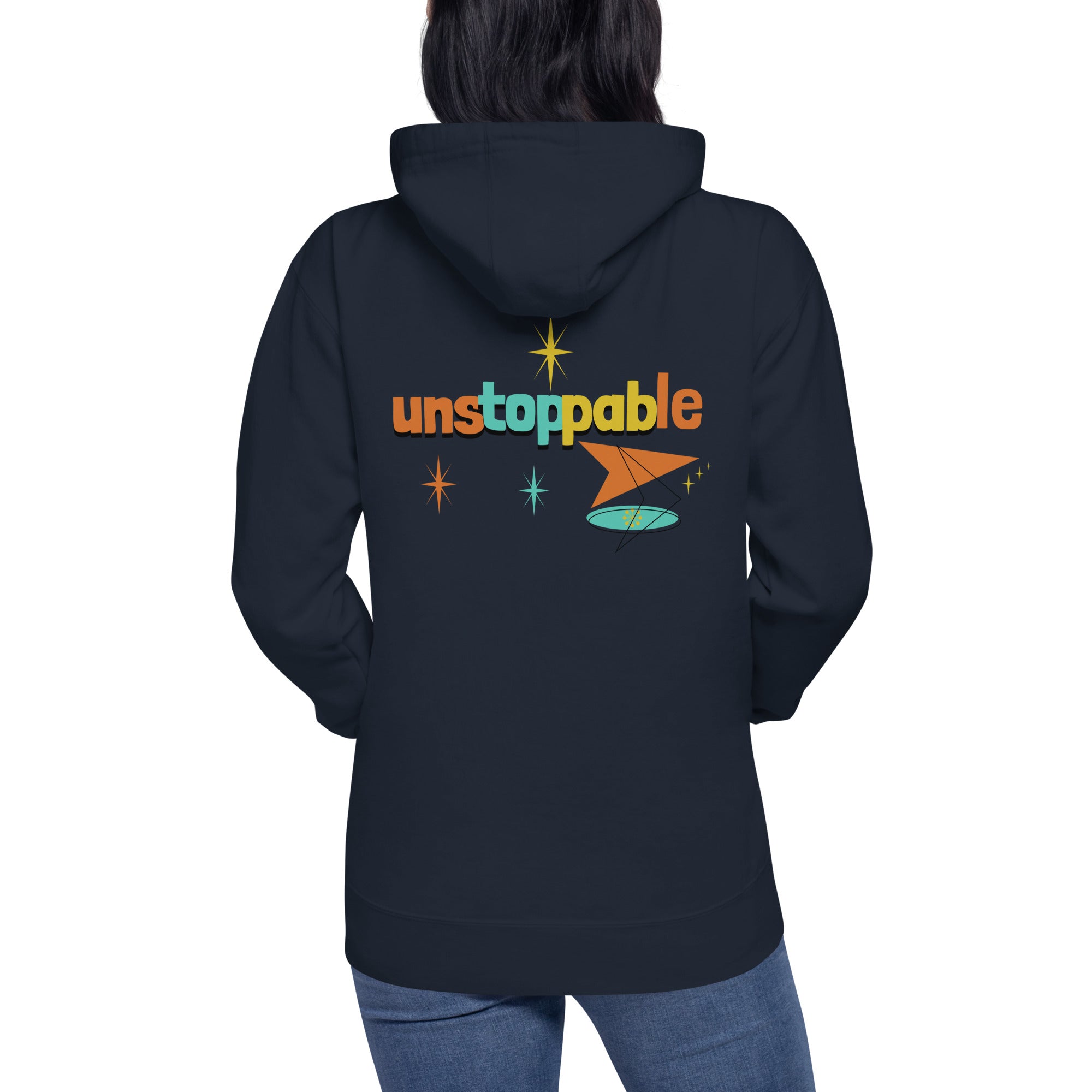 Unstoppable - Unisex Hoodie (back print)