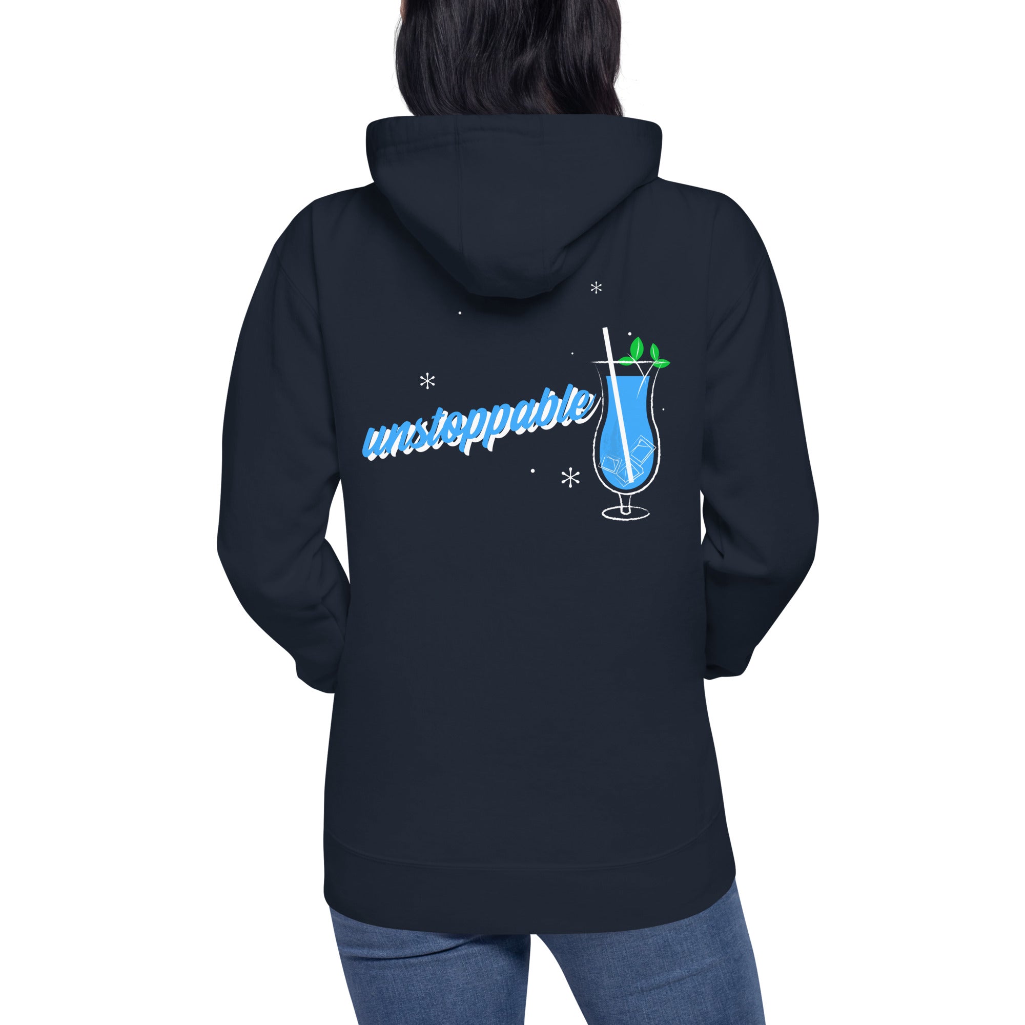 Unstoppable V - Unisex Hoodie (back print)