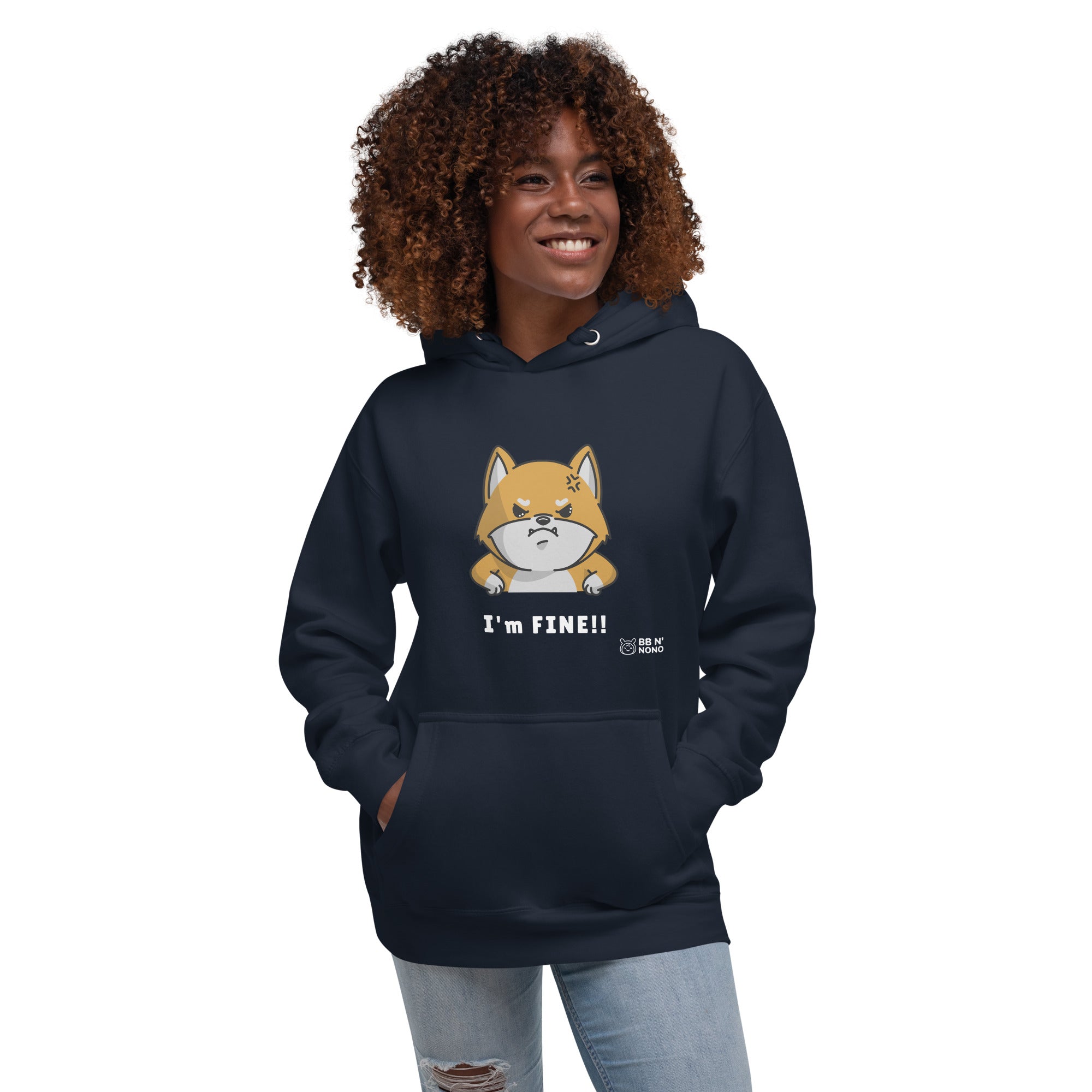 I'm fine - Unisex Hoodie