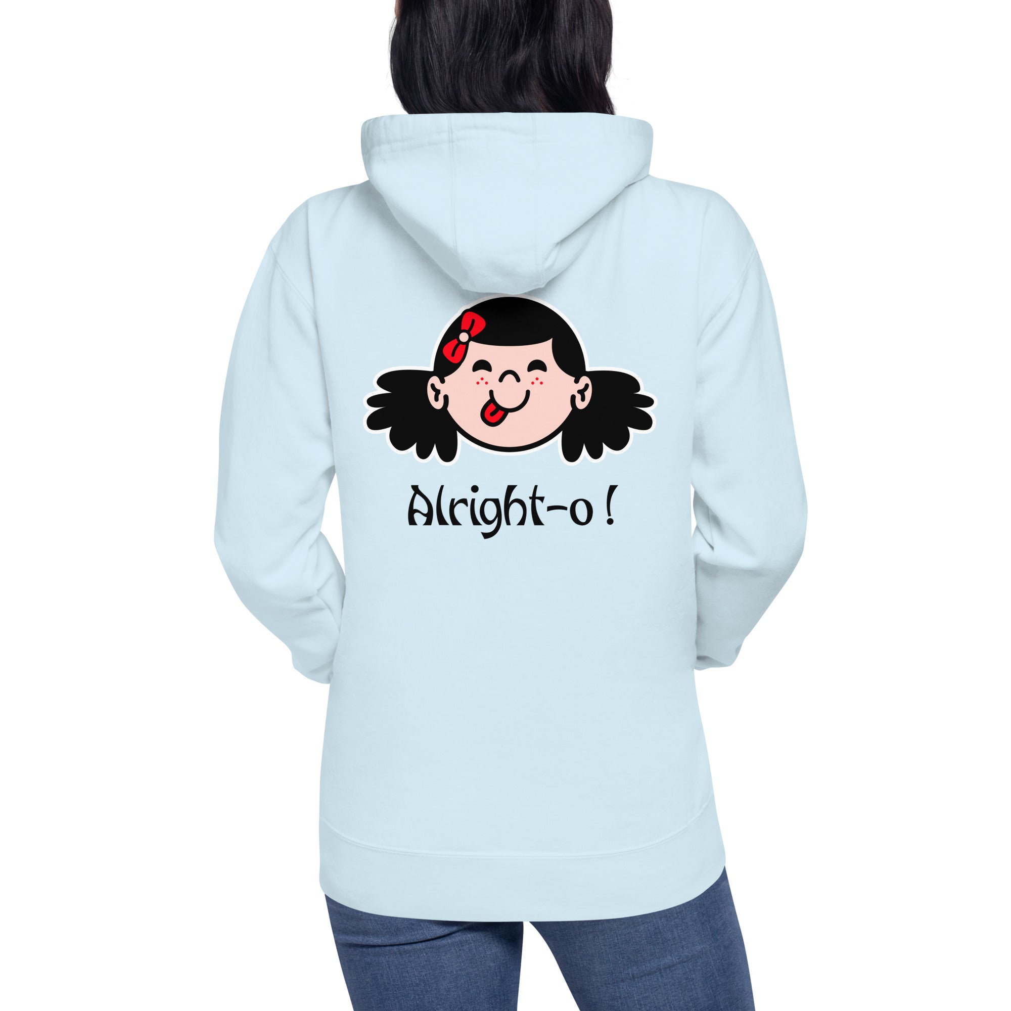 Alright-o! - Unisex Hoodie (back print)