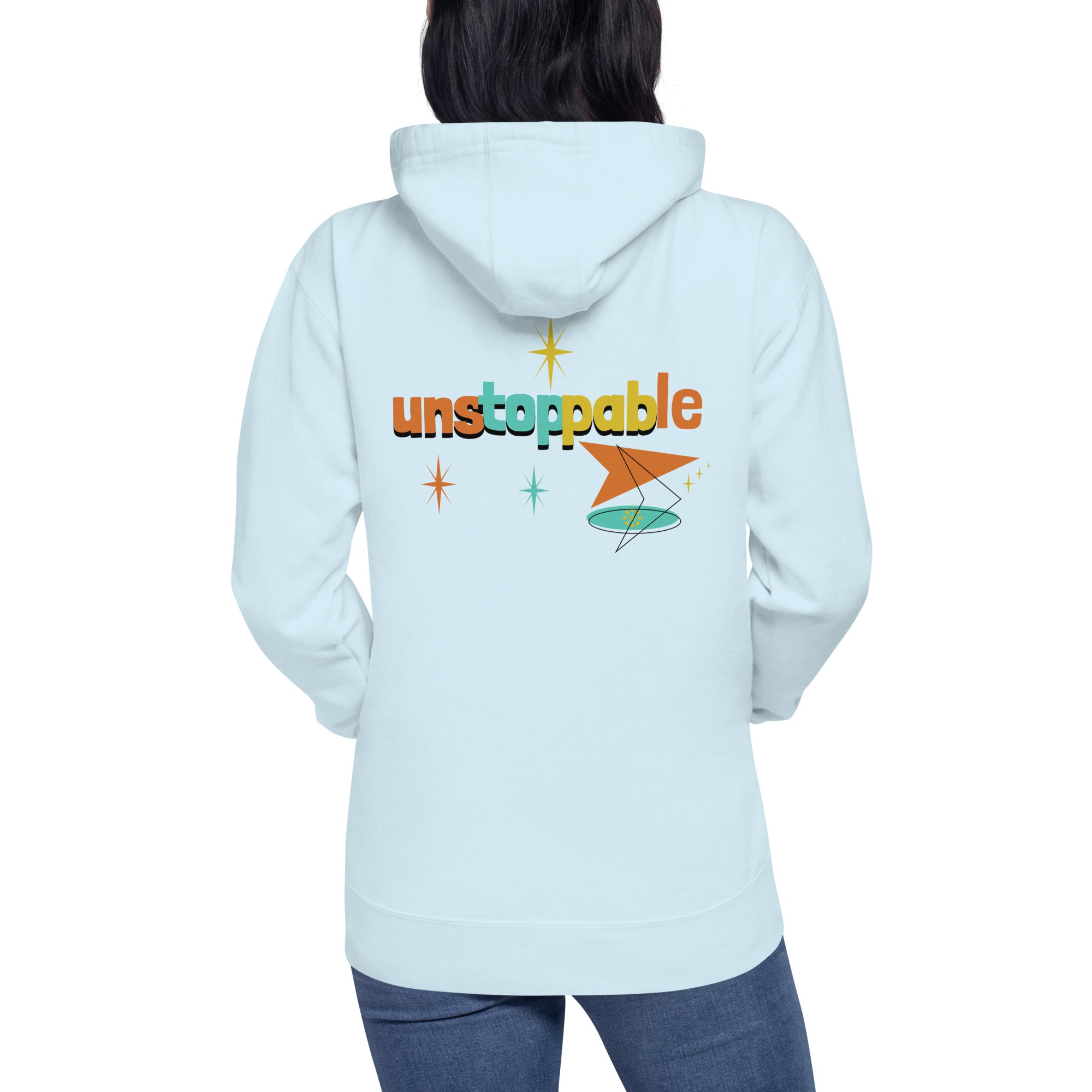 Unstoppable - Unisex Hoodie (back print)