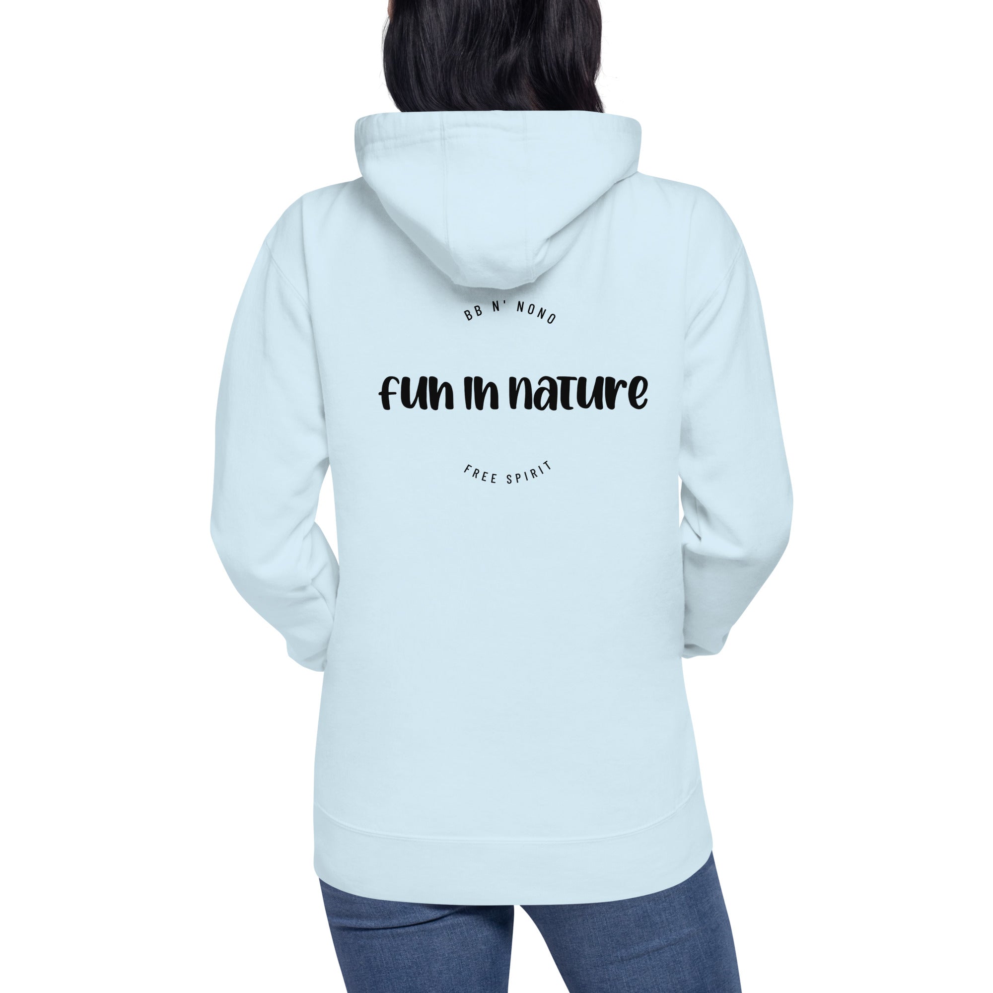 Fun in nature - Unisex Hoodie (back print)