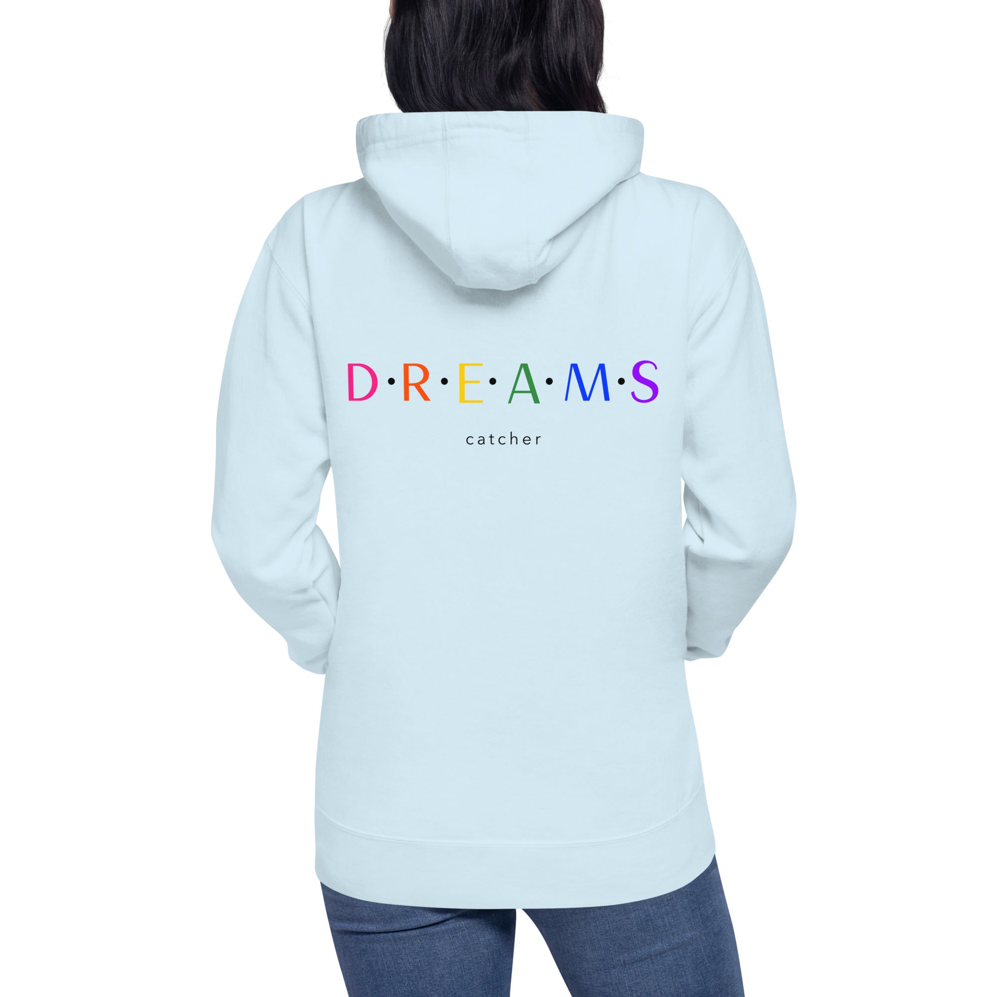 Dreams catcher V - Unisex Hoodie (back print)