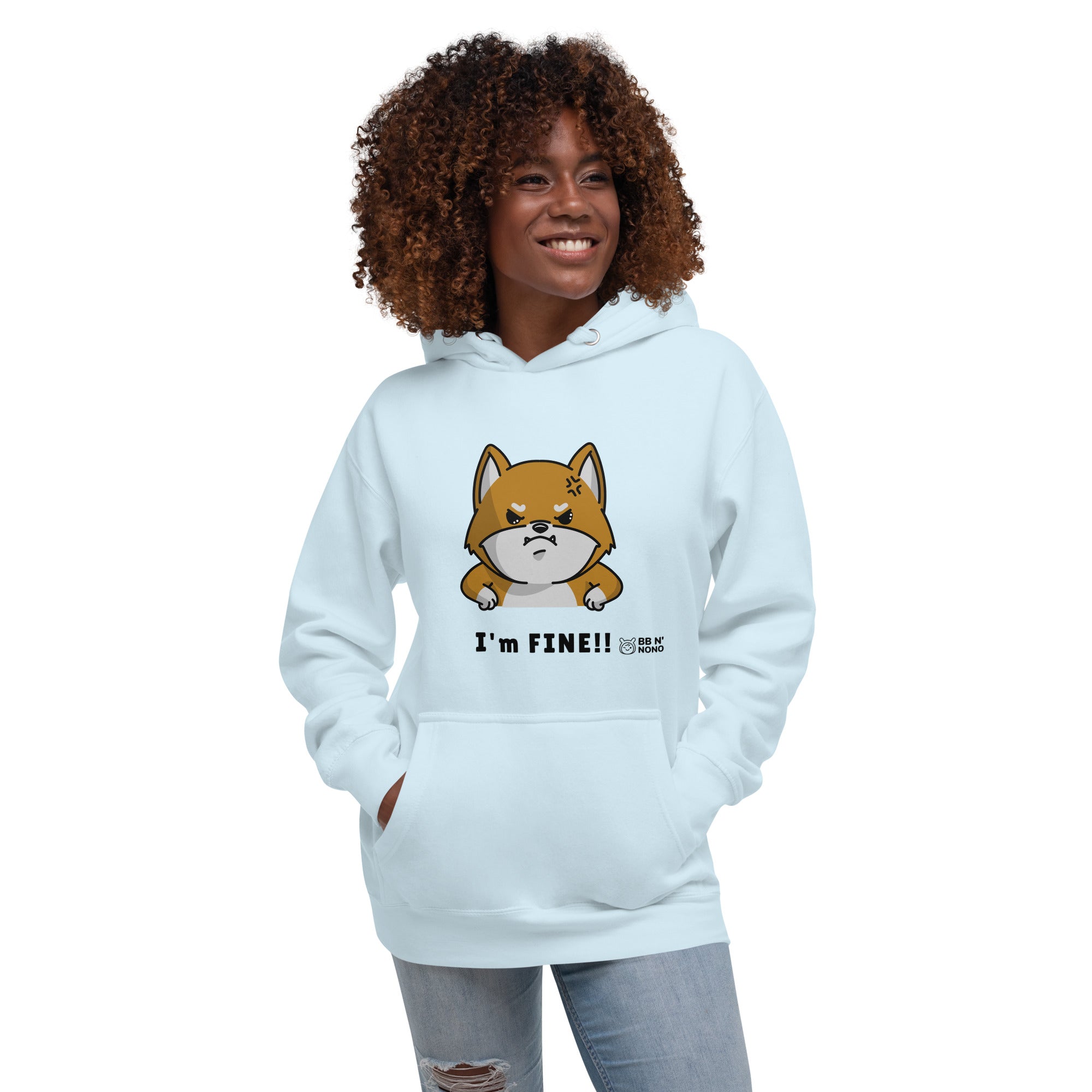 I'm fine - Unisex Hoodie