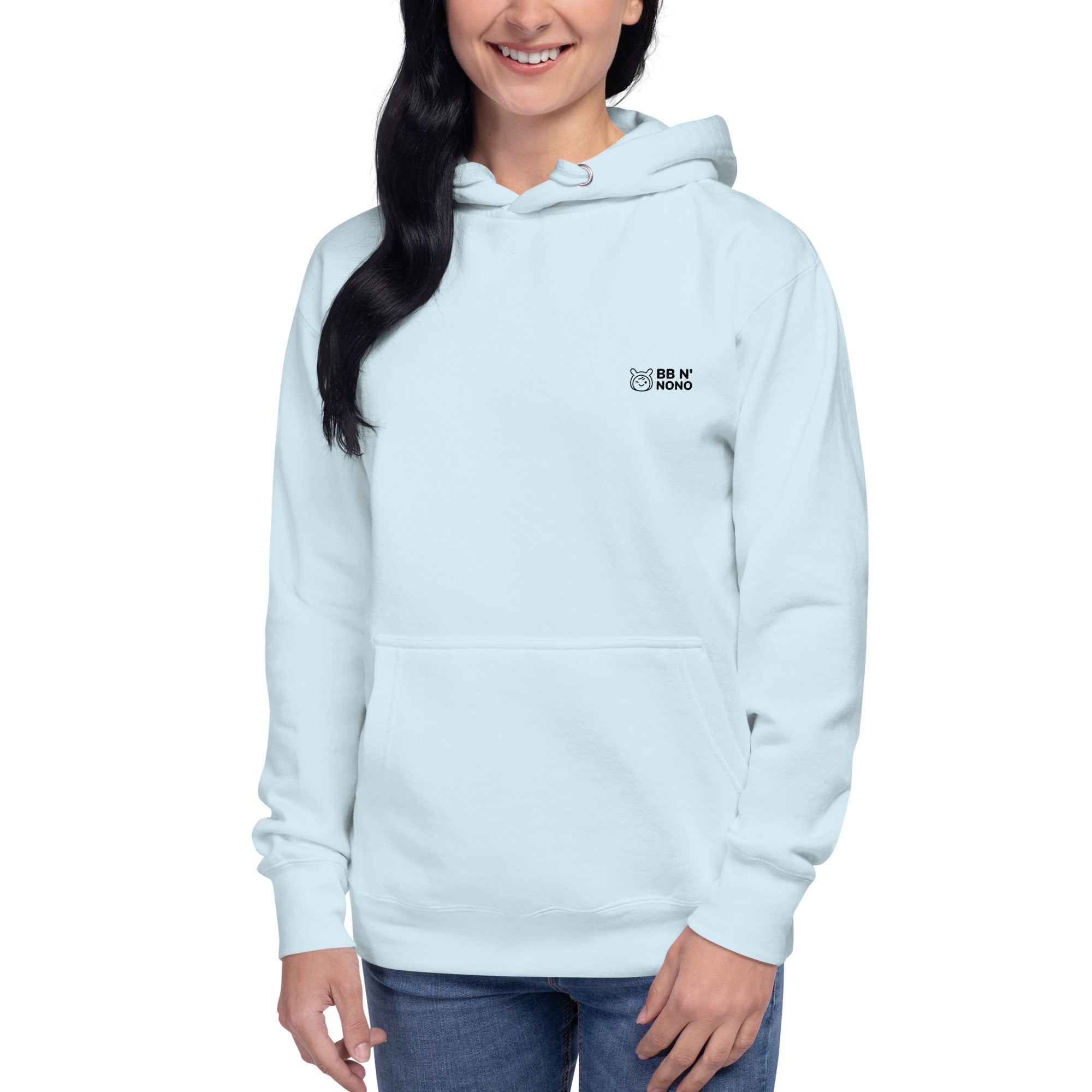 Not lazy, I'm on energy saving mode - Unisex Hoodie (back print)