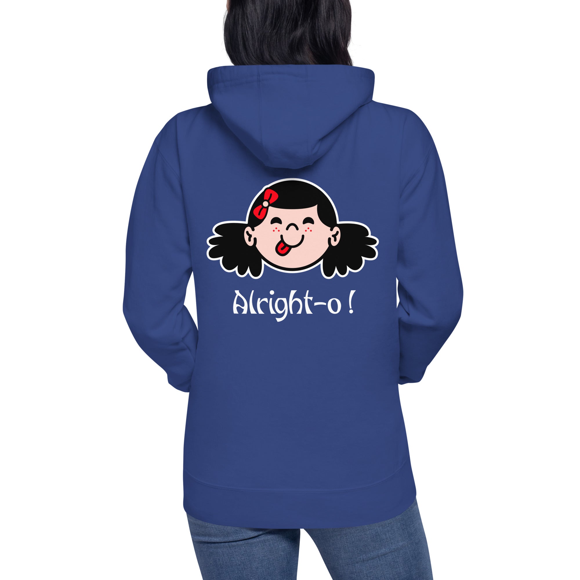 Alright-o! - Unisex Hoodie (back print)