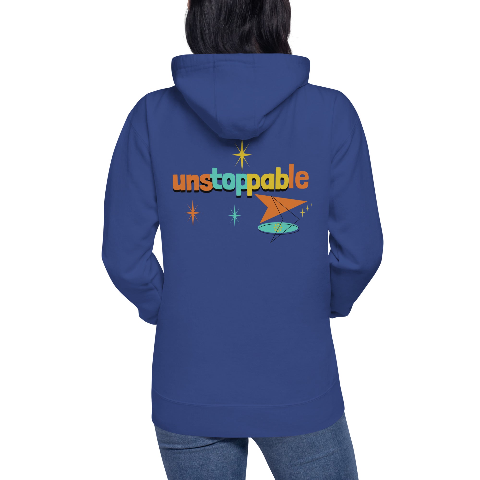 Unstoppable - Unisex Hoodie (back print)