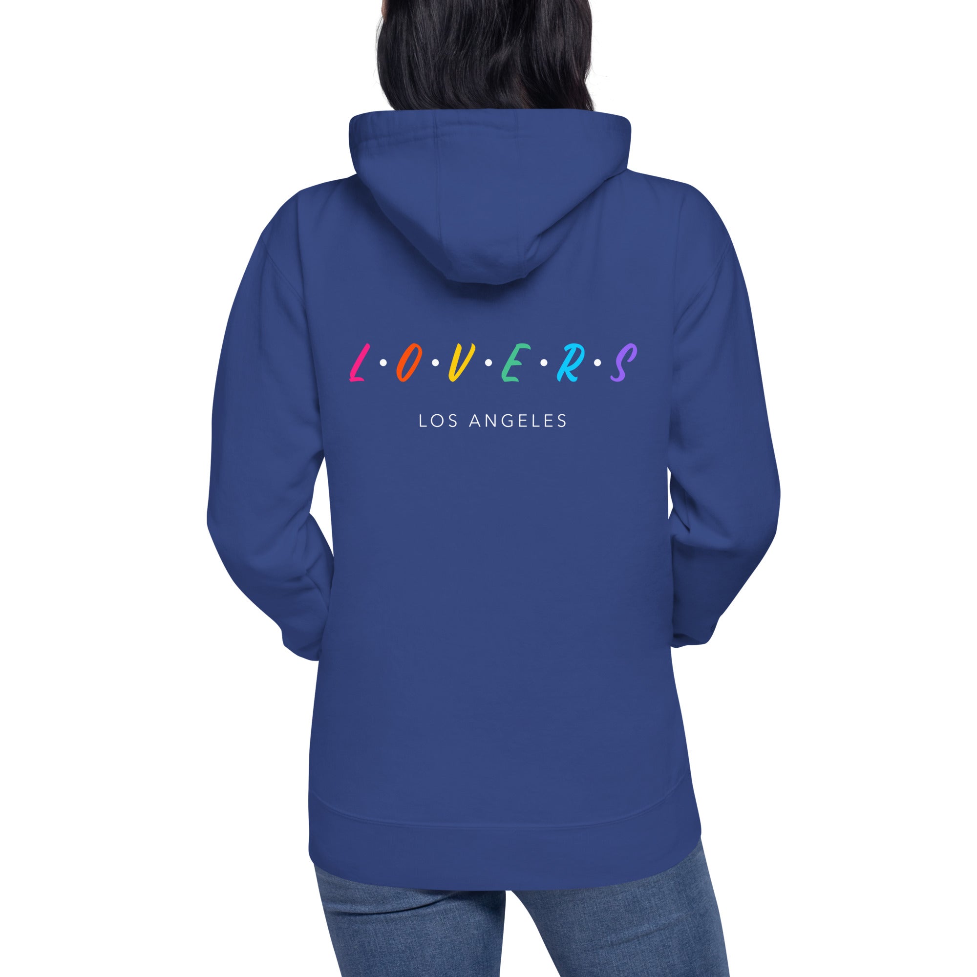 Lovers - Los Angeles - Unisex Hoodie (back print)