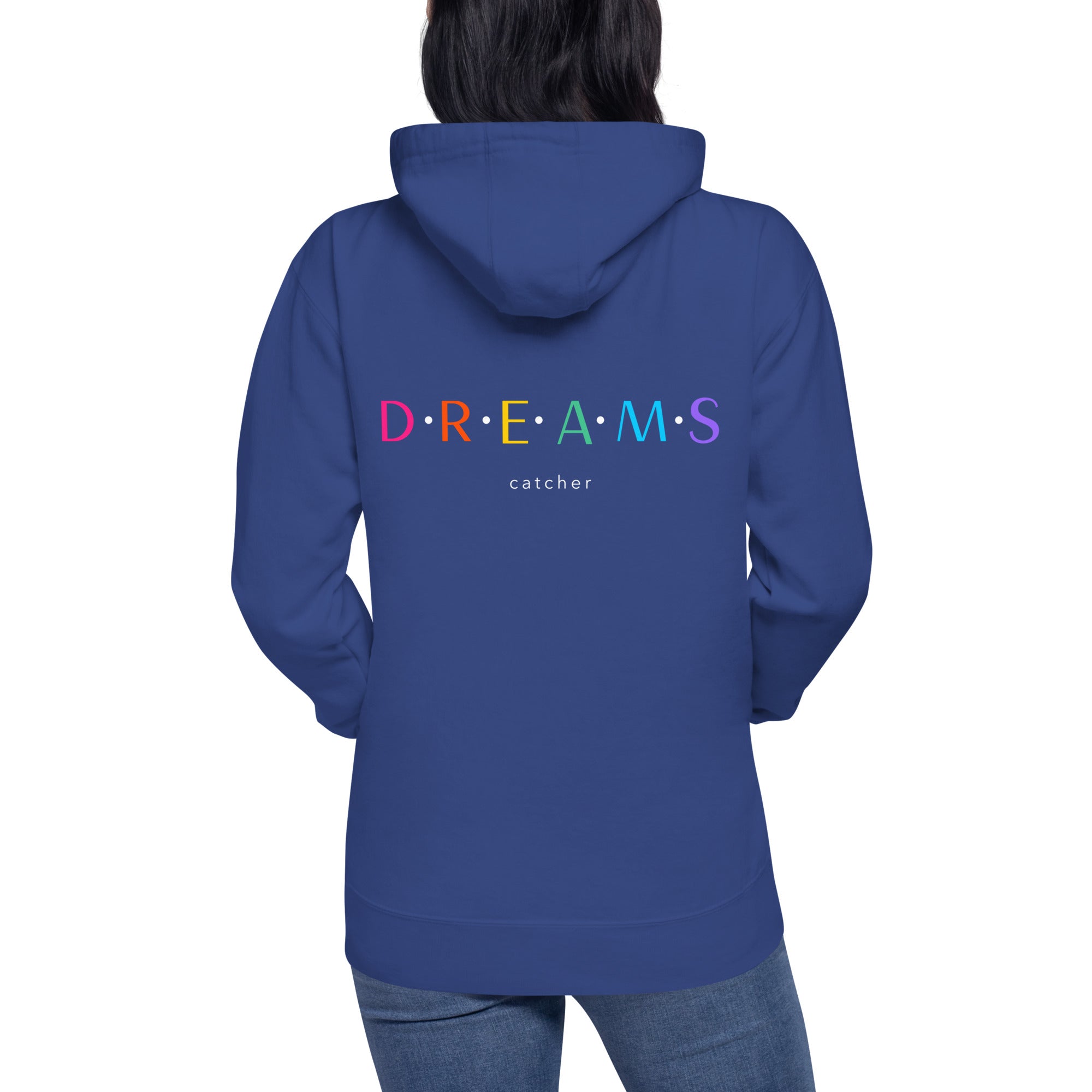 Dreams catcher V - Unisex Hoodie (back print)