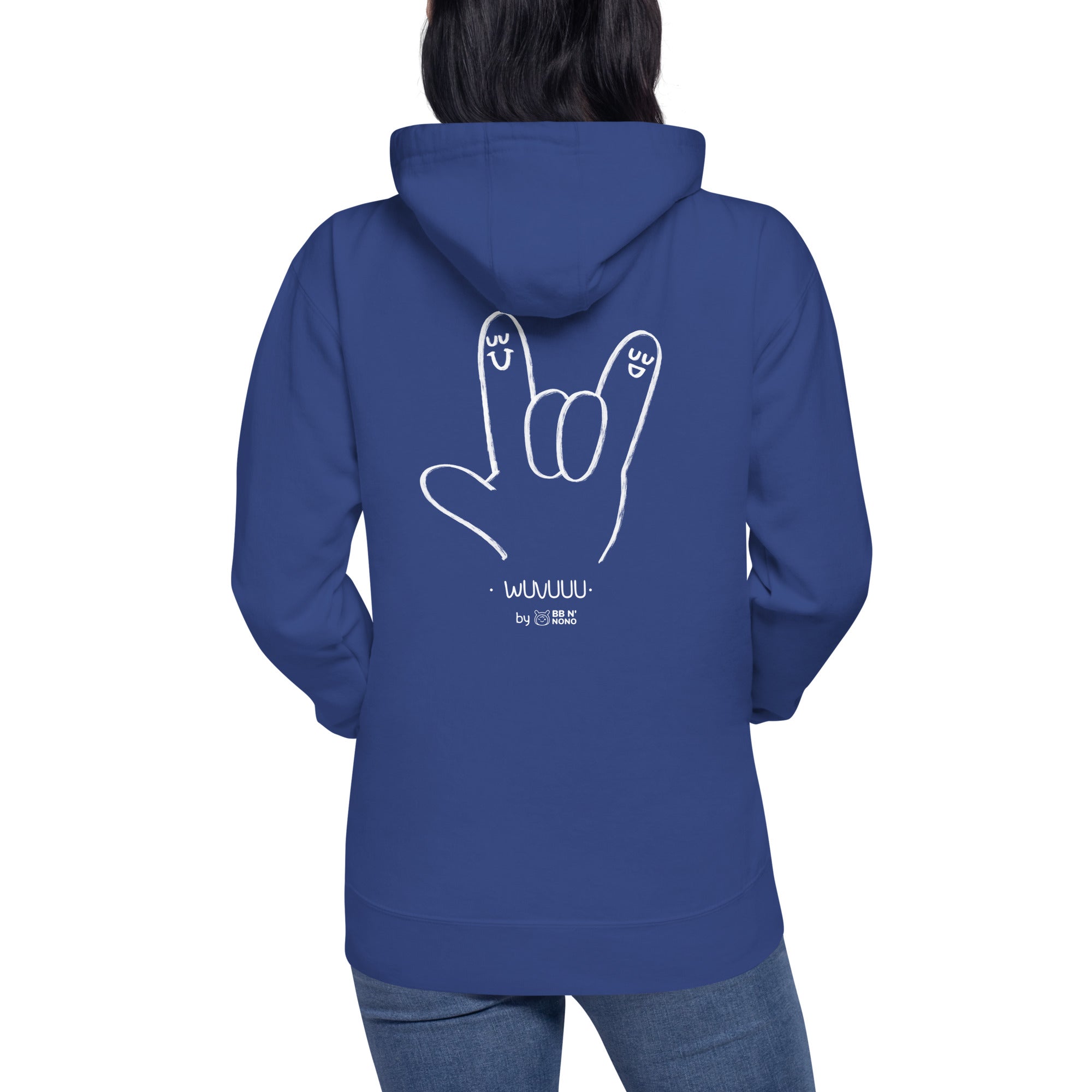 Wuvuuu - Unisex Hoodie (back print)