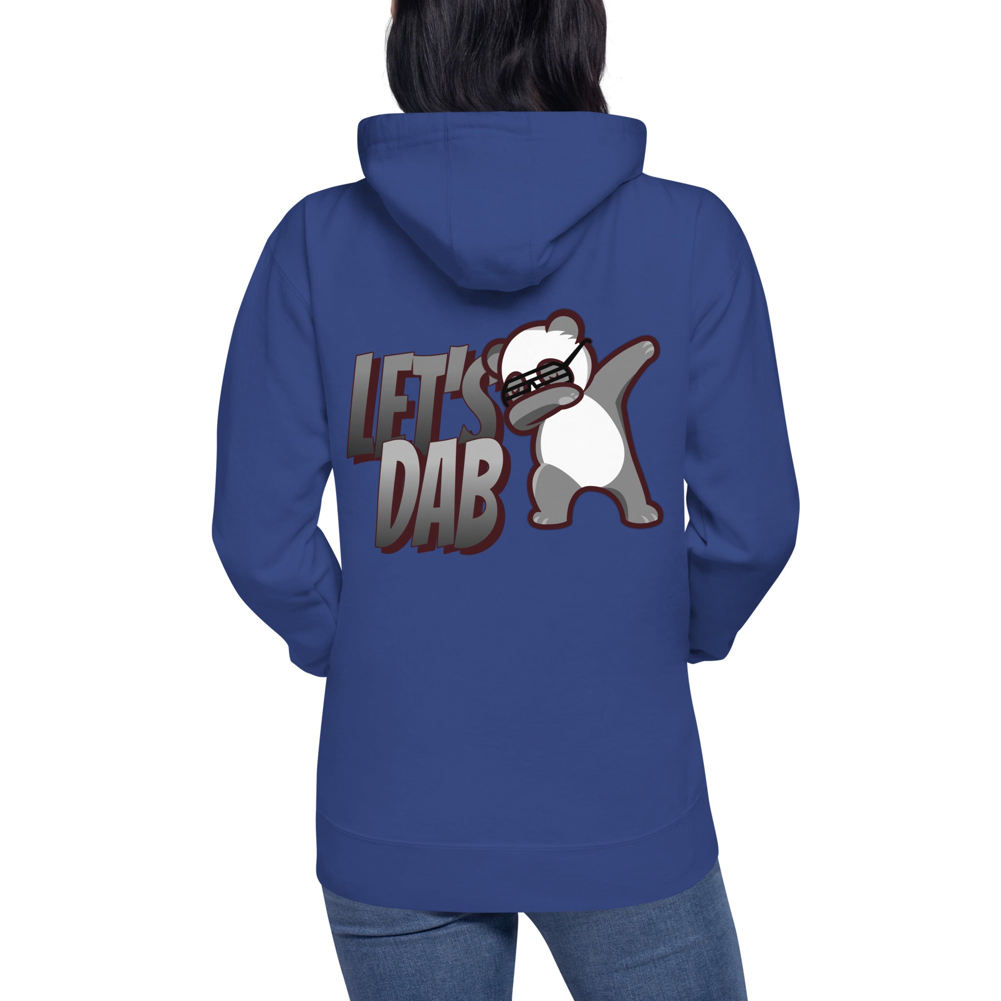 Let's dab - Unisex Hoodie (back print)