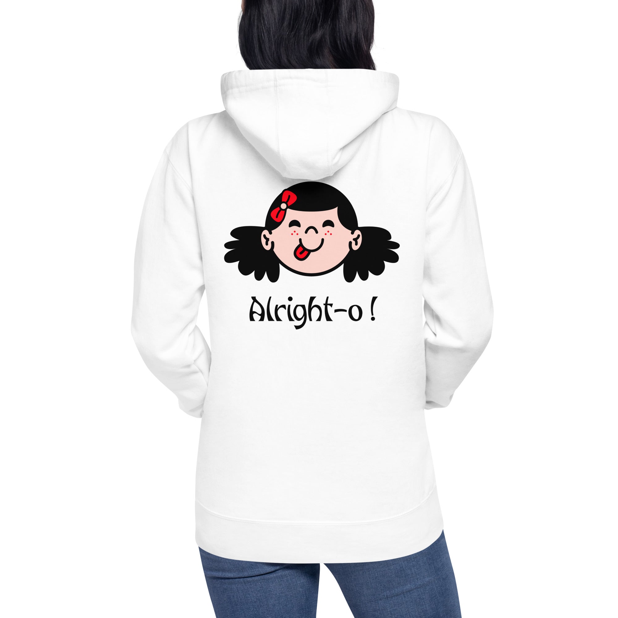 Alright-o! - Unisex Hoodie (back print)