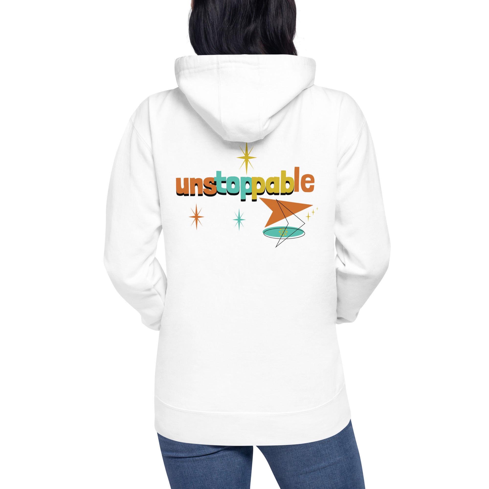 Unstoppable - Unisex Hoodie (back print)