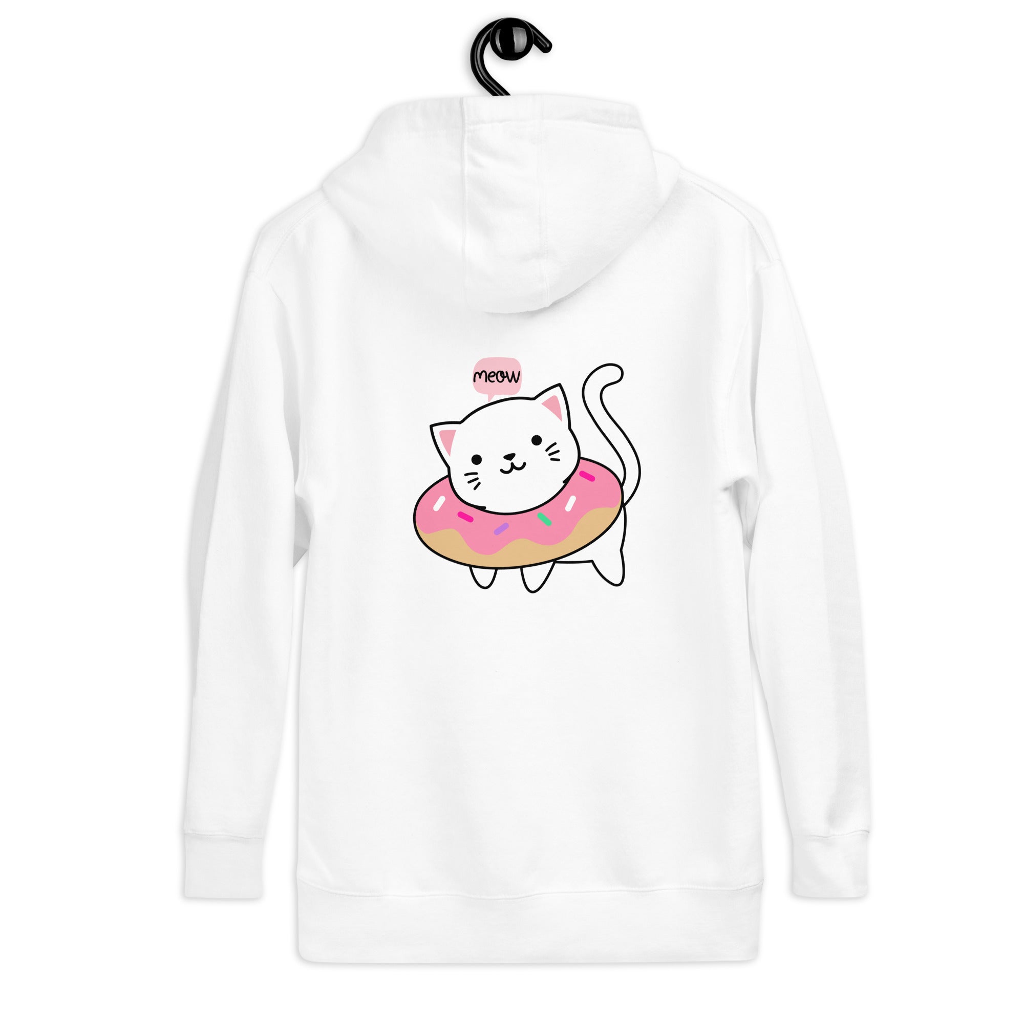 Meow V2 - Unisex Hoodie (back print)