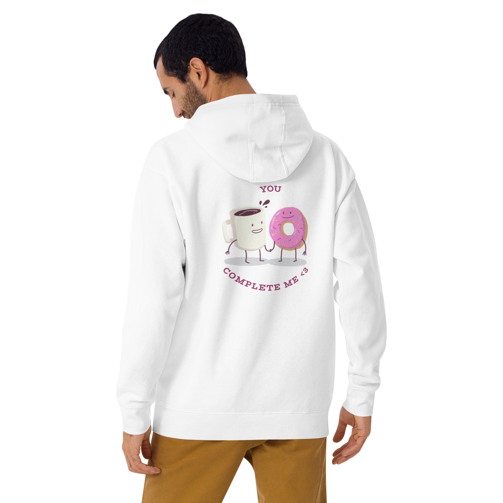 You complete me - Unisex Hoodie (back print)