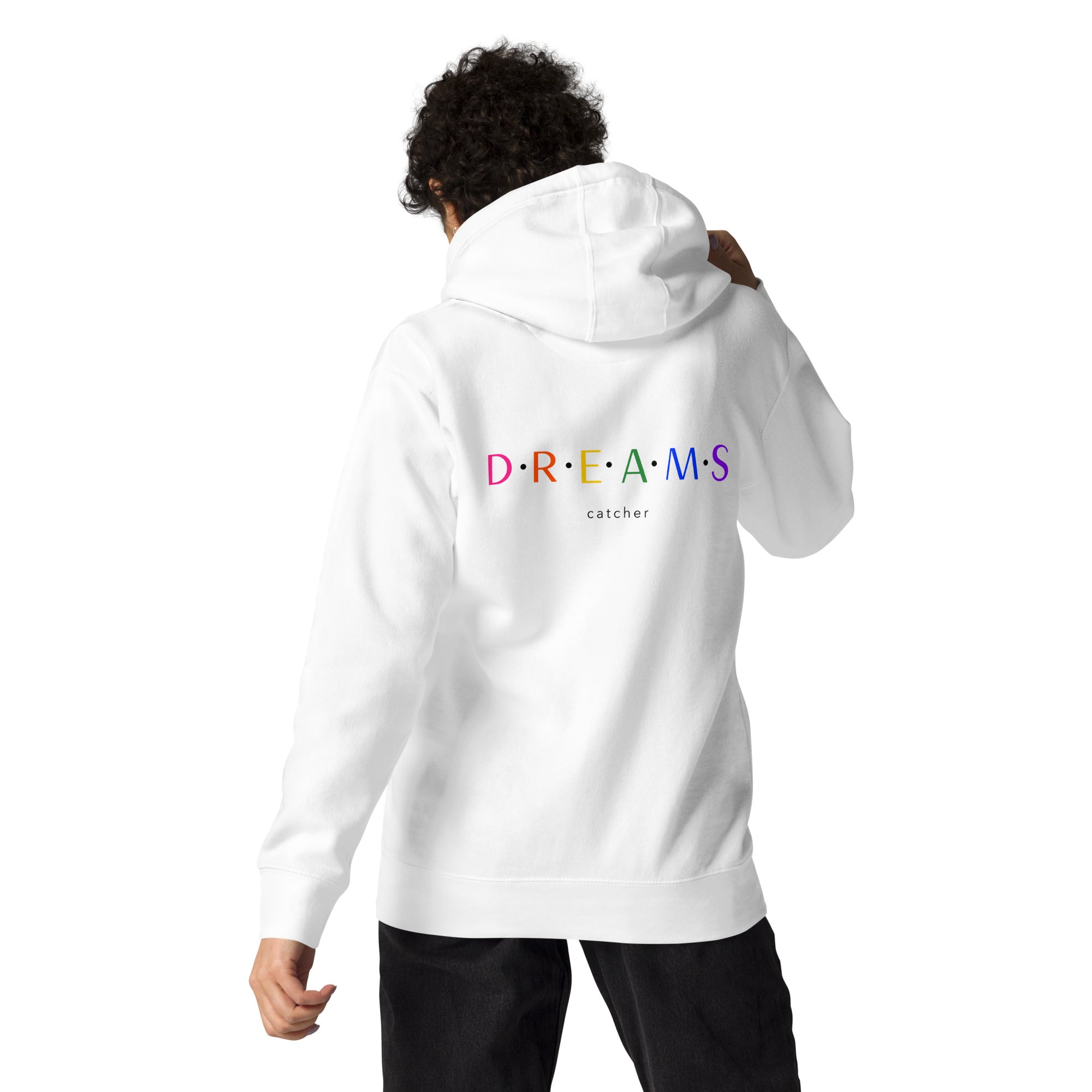 Dreams catcher V - Unisex Hoodie (back print)