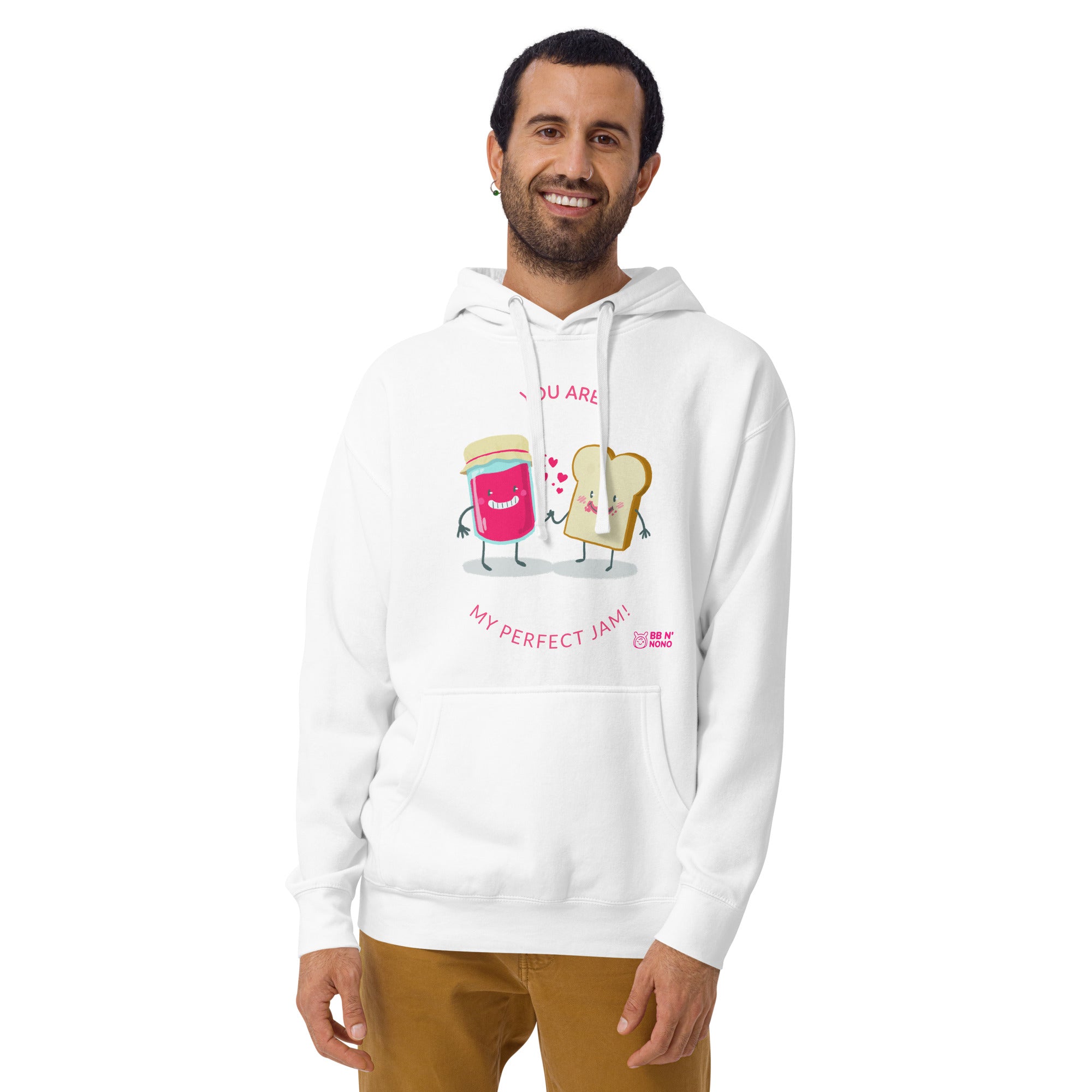 You are my perfect jam - Unisex Hoodie (back print)