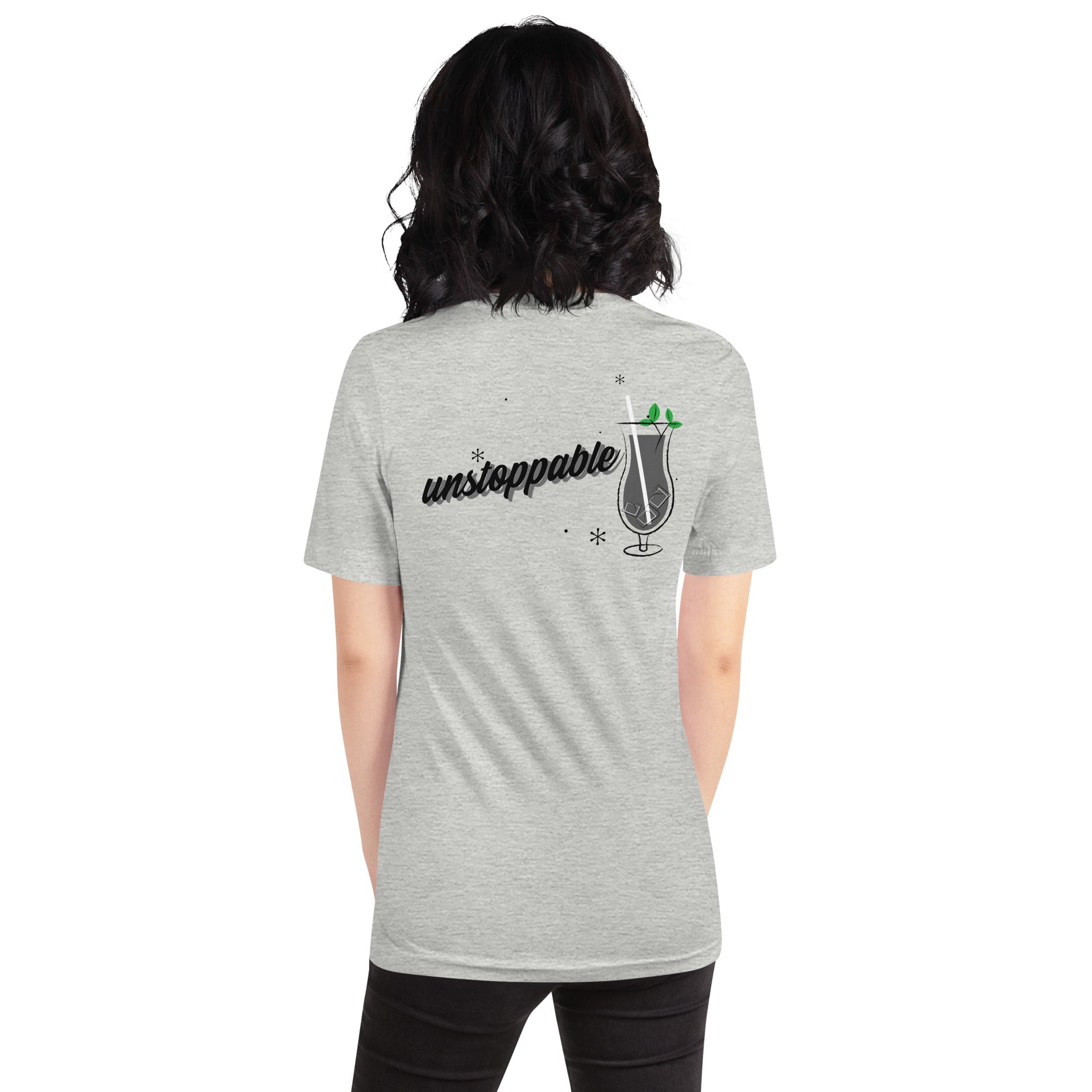 Unstoppable V - Unisex t-shirt (back print)