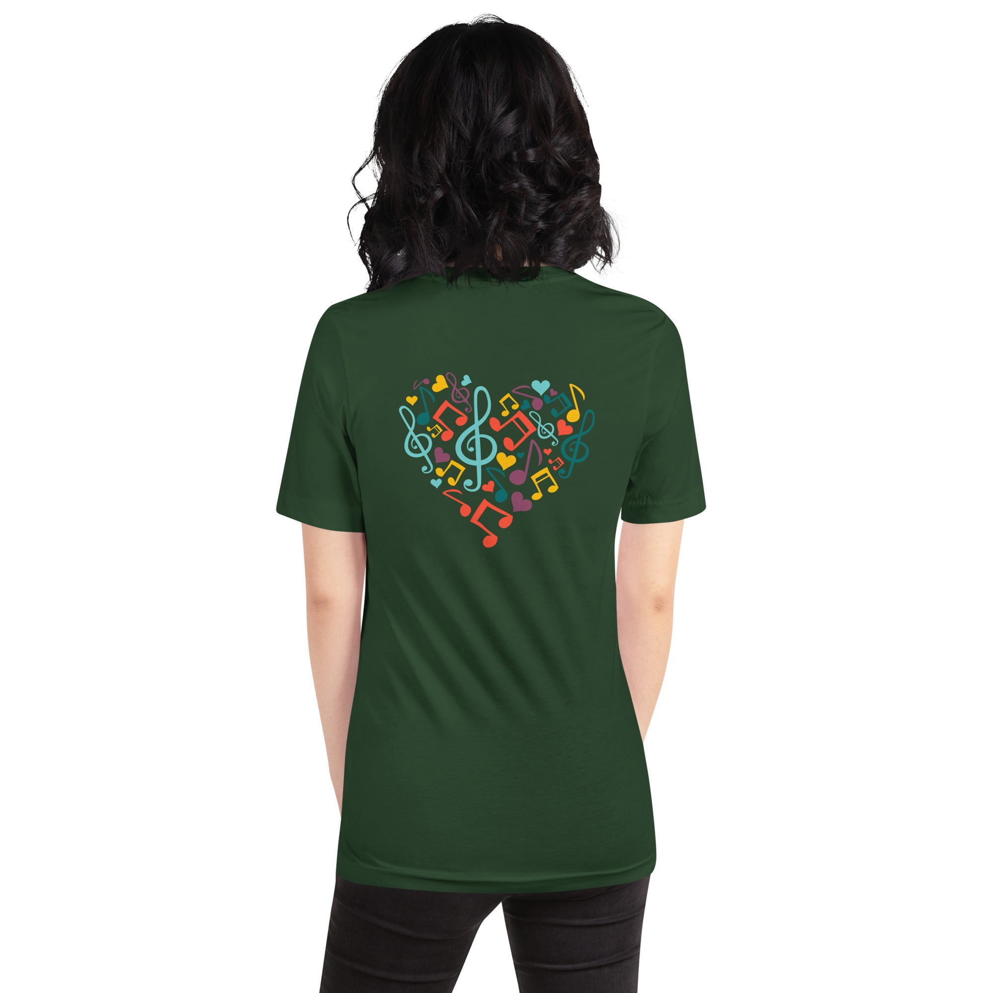 Symphonic Love Notes - Unisex t-shirt (back print)