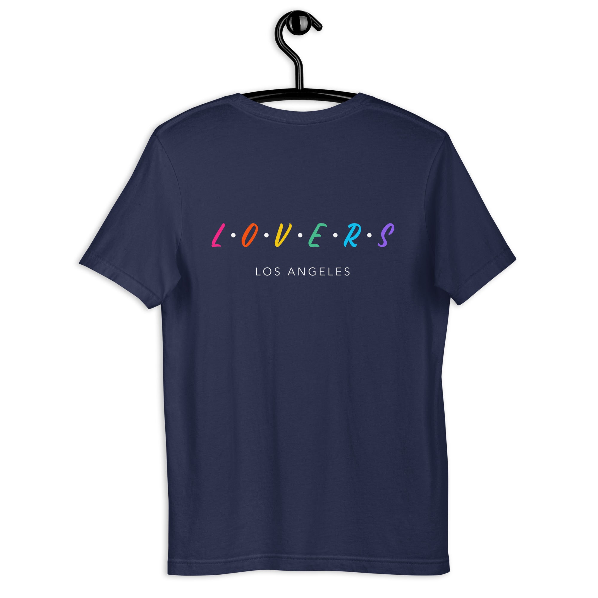 Lovers Los Angeles - Unisex t-shirt (back print)