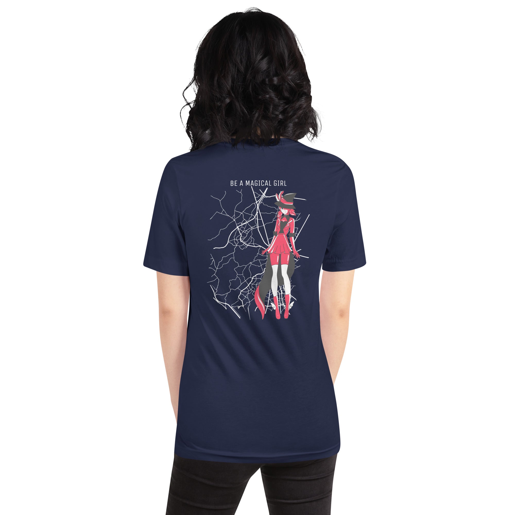 Magical girl V1 - Unisex t-shirt (back print)