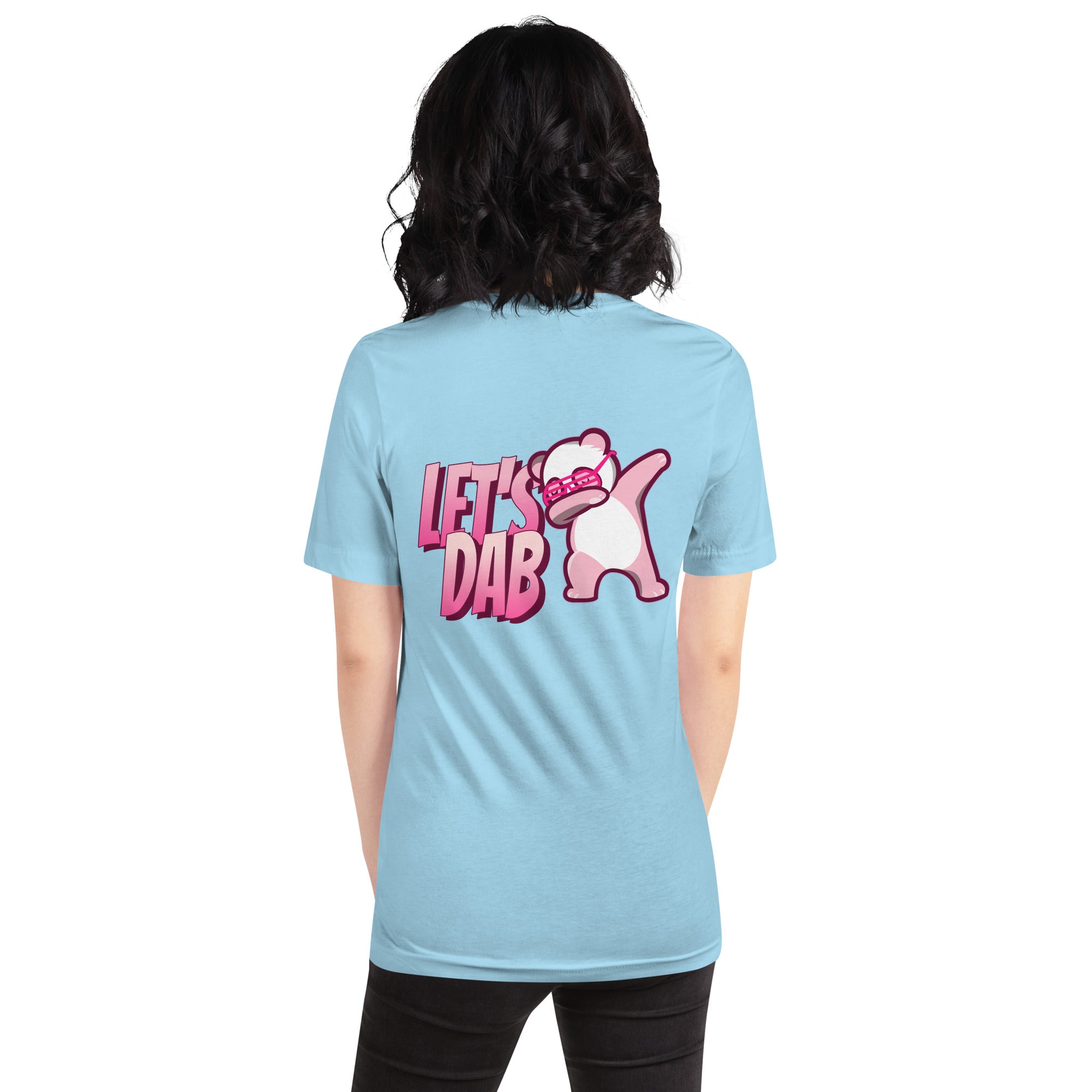 Let's dab - Unisex t-shirt (back print)