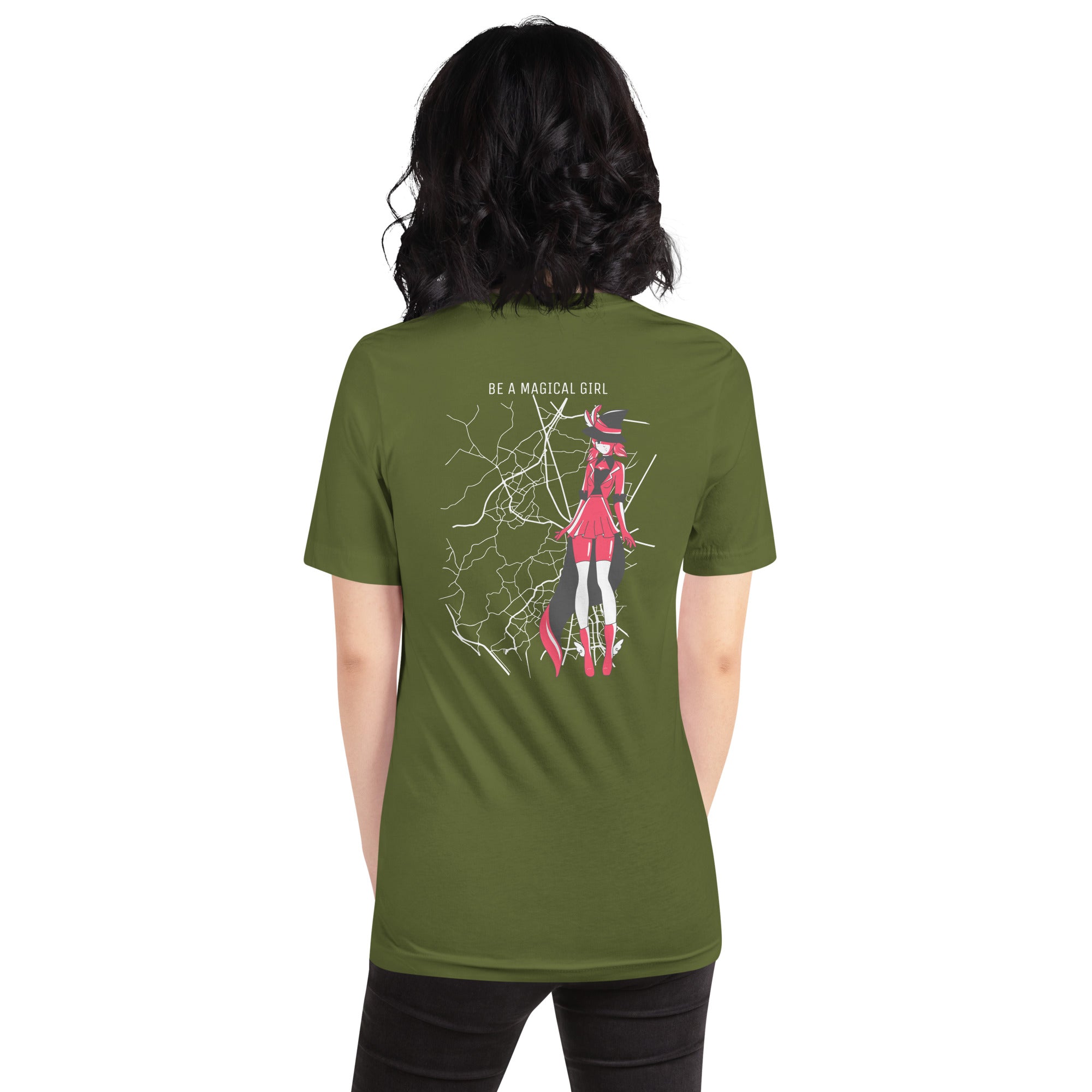 Magical girl V1 - Unisex t-shirt (back print)