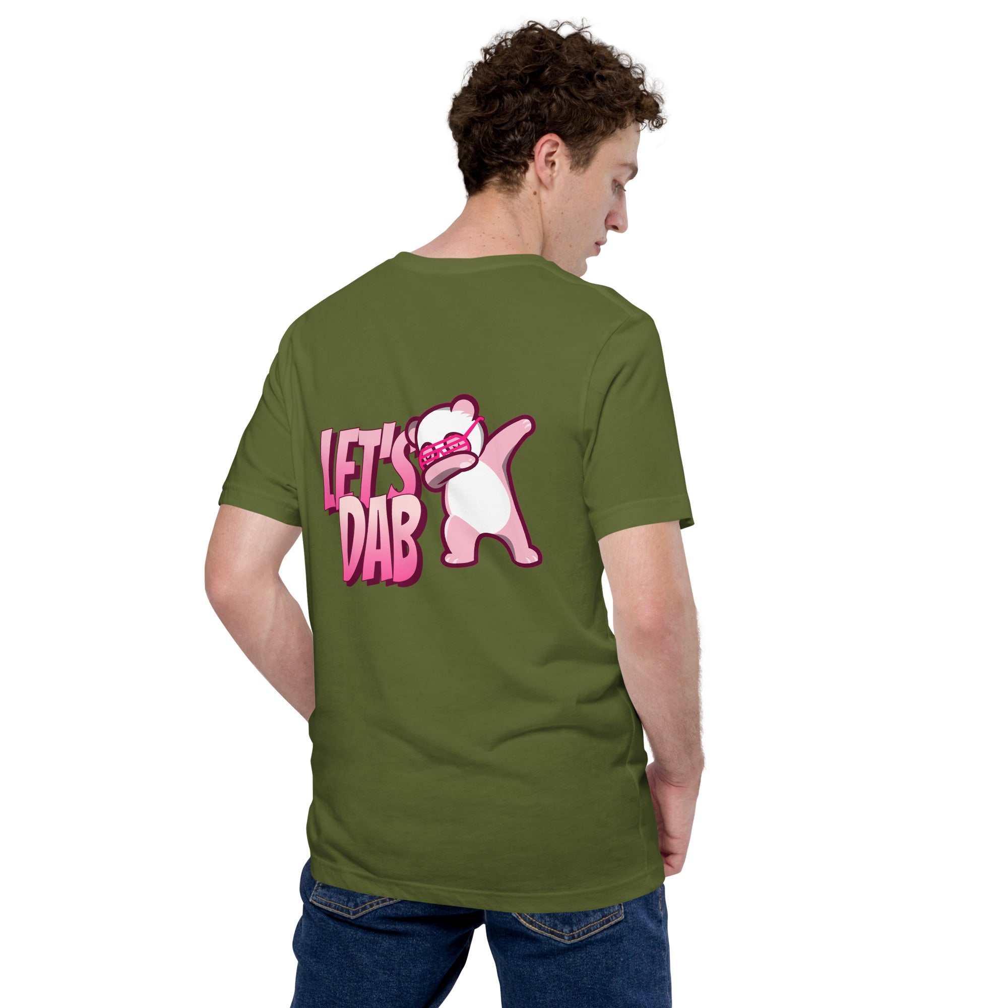 Let's dab - Unisex t-shirt (back print)