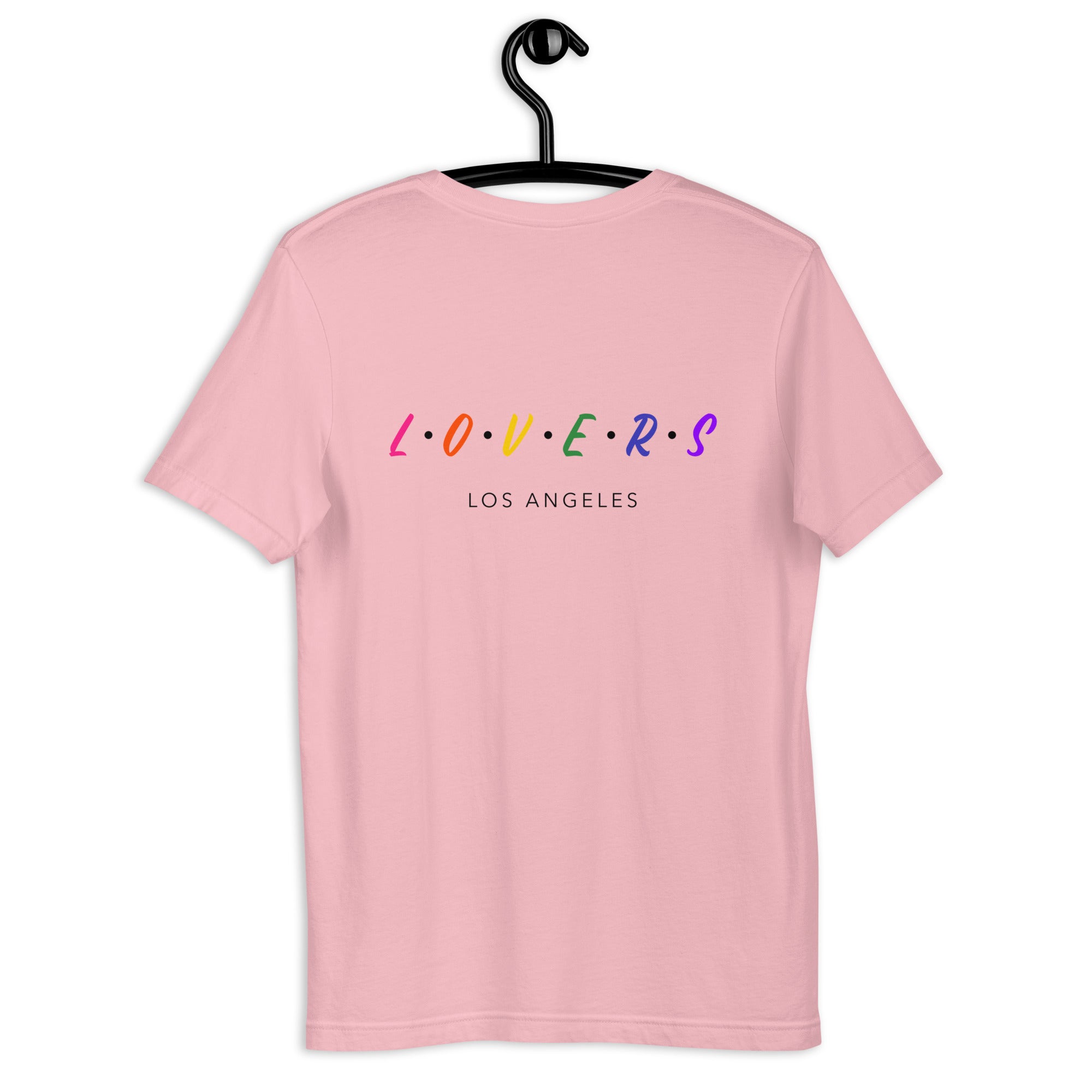 Lovers Los Angeles - Unisex t-shirt (back print)