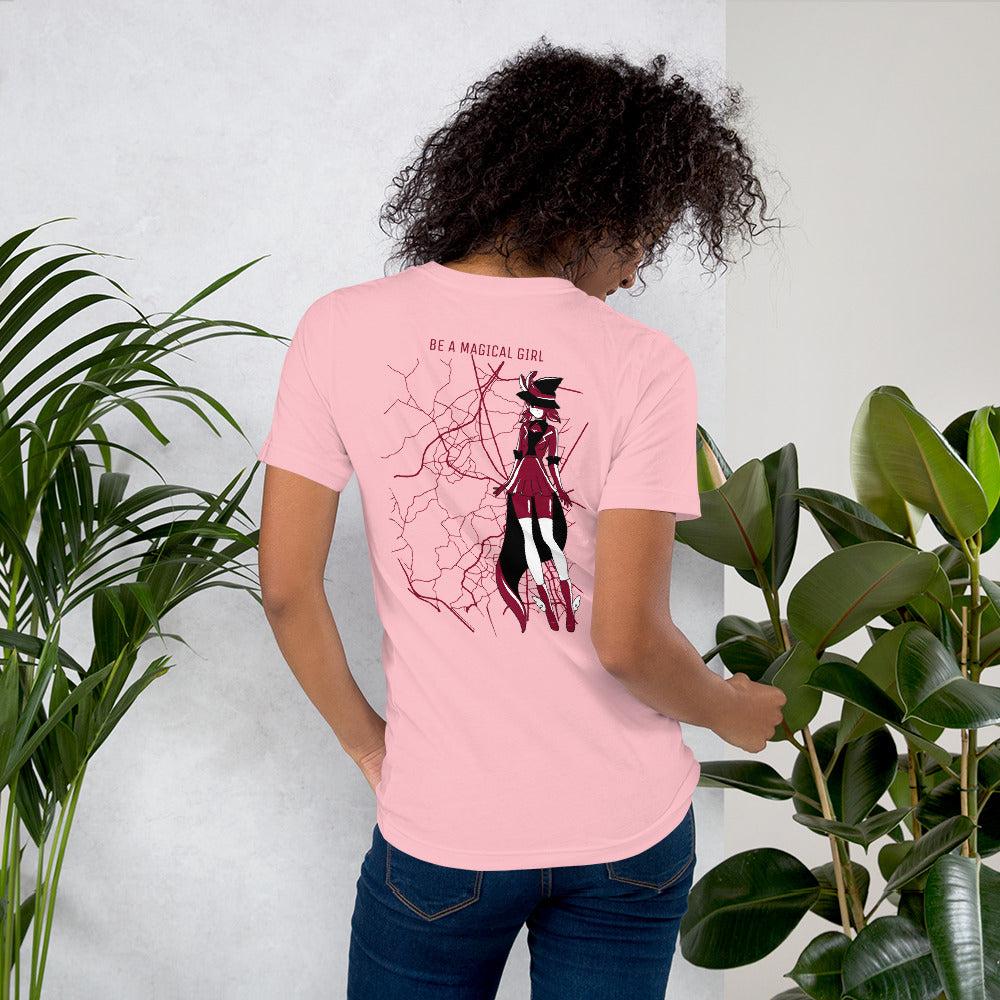 Magical girl V1 - Unisex t-shirt (back print)