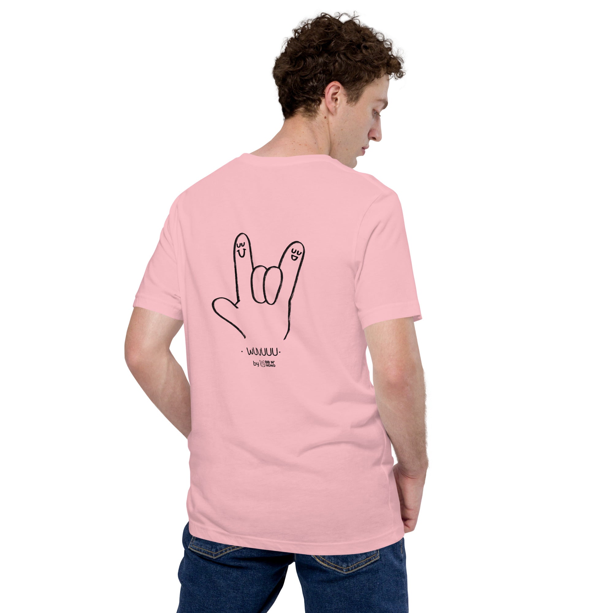 Wuvuuu - Unisex t-shirt (back print)