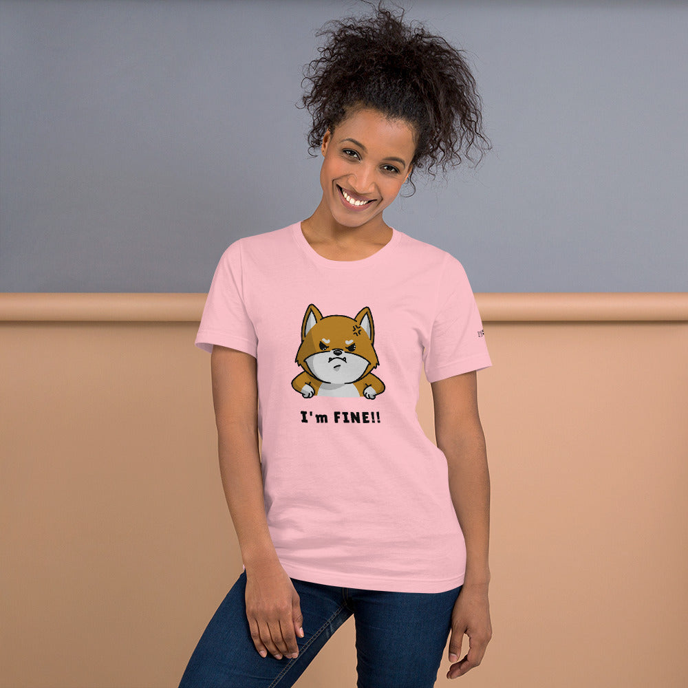 I'm fine - Unisex t-shirt