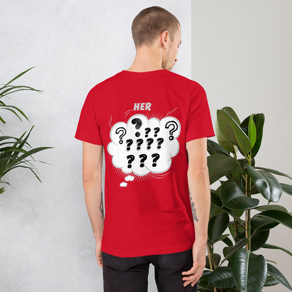 Her - Unisex t-shirt (back print)