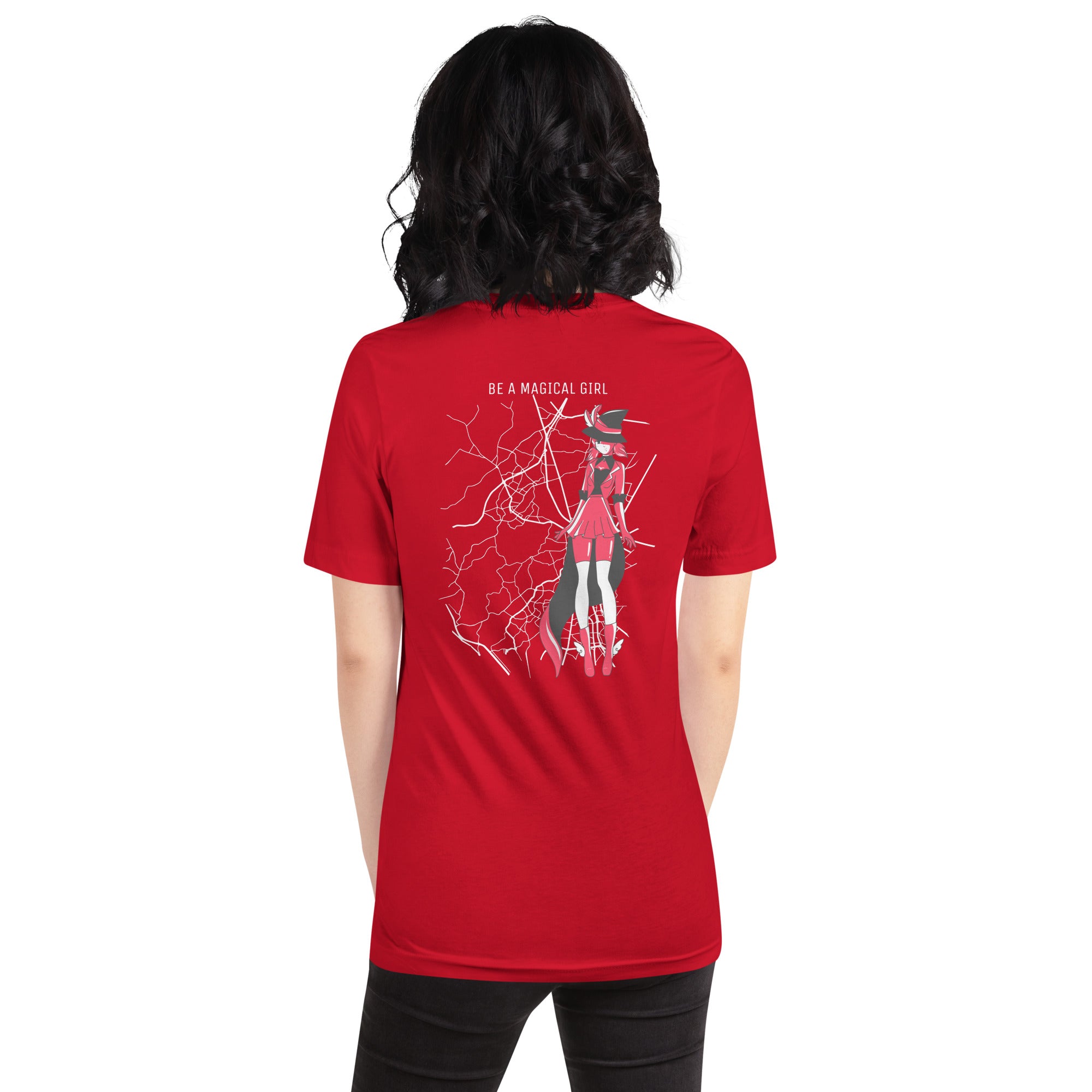 Magical girl V1 - Unisex t-shirt (back print)