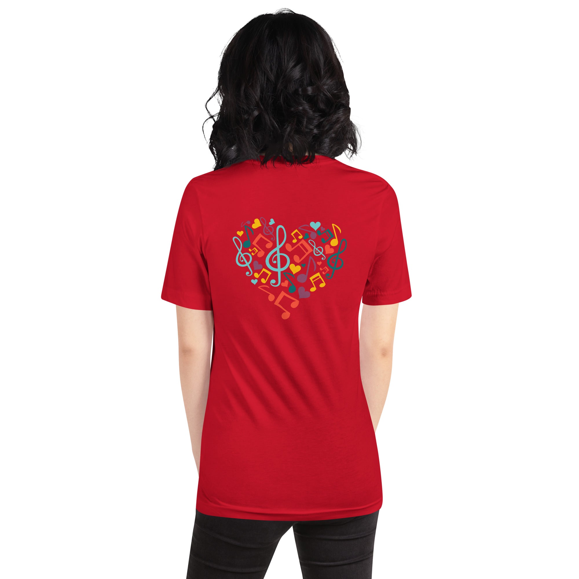 Symphonic Love Notes - Unisex t-shirt (back print)