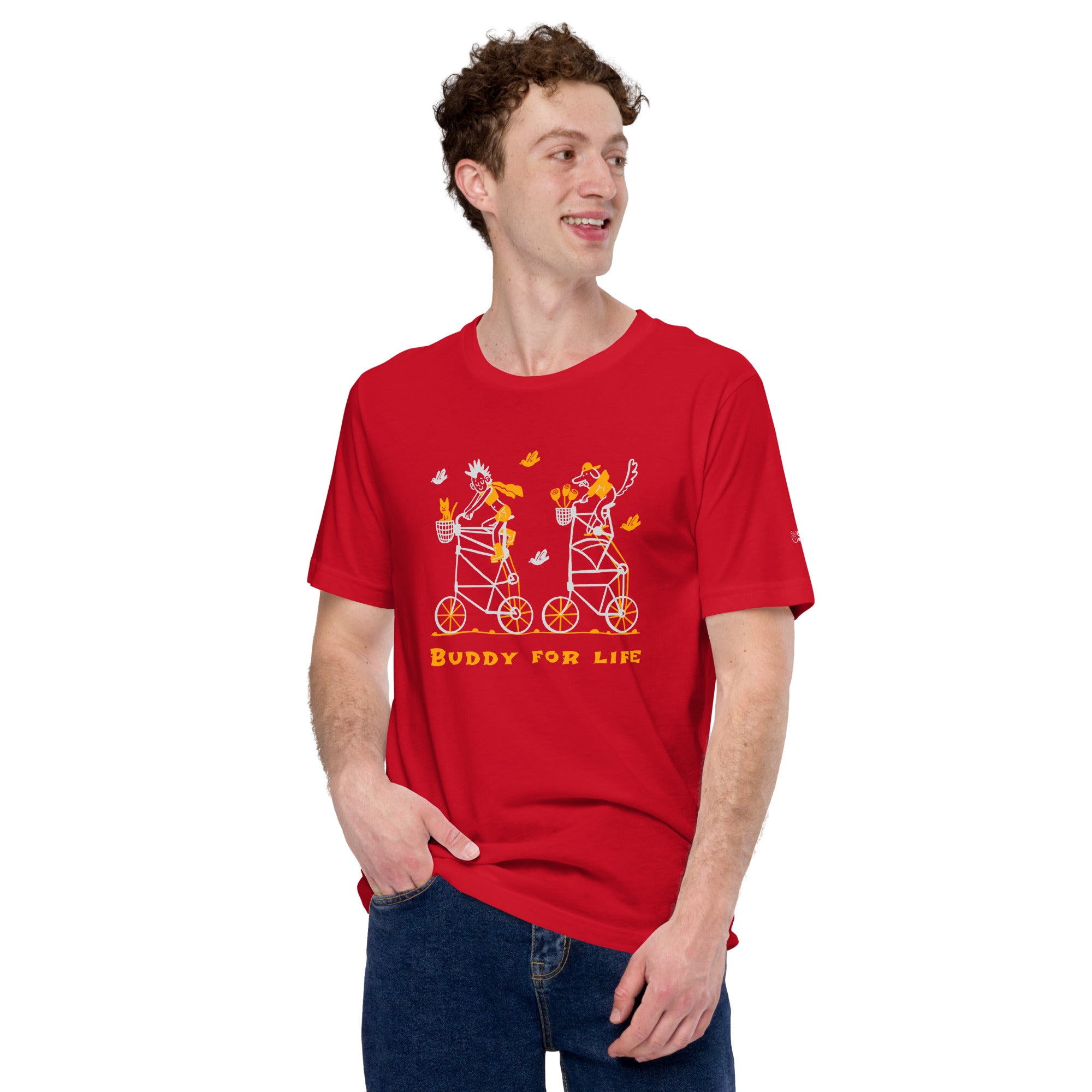 Buddy for life - Unisex t-shirt