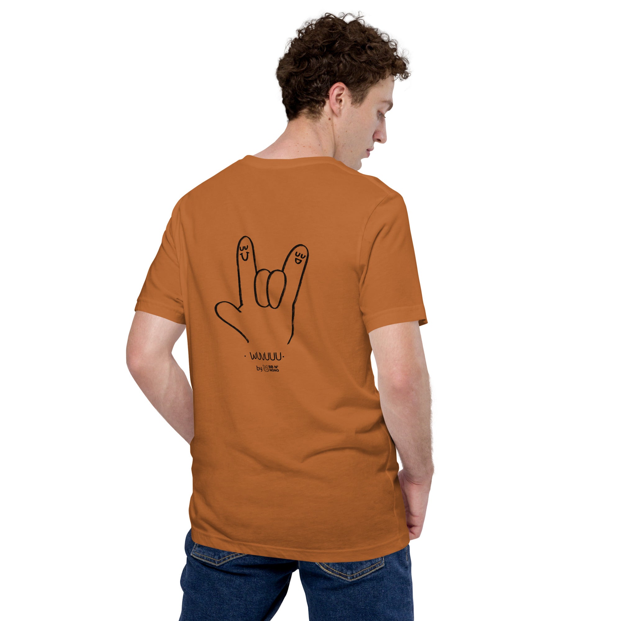 Wuvuuu - Unisex t-shirt (back print)