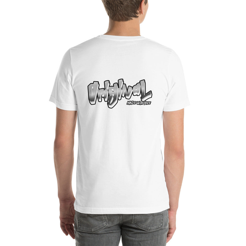 Original made with love - Unisex t-shirt (back print)