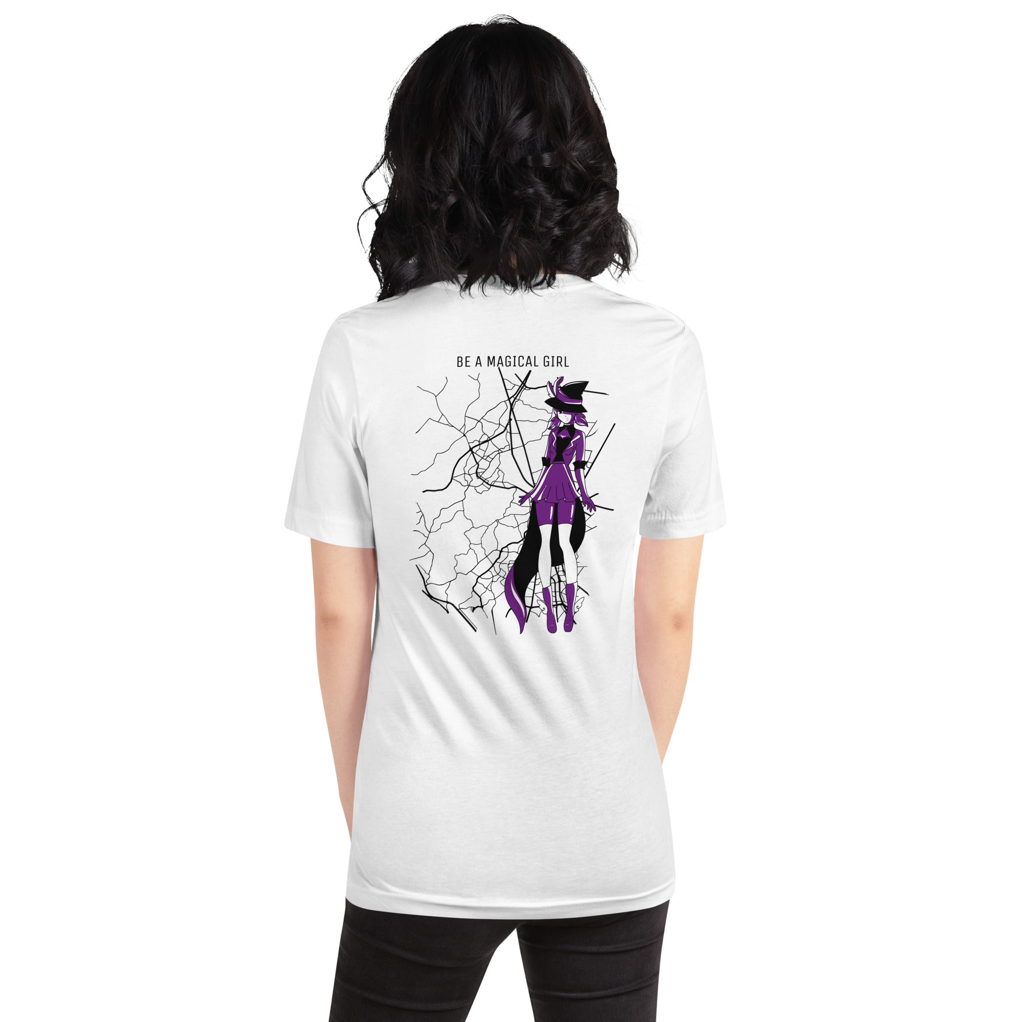 Magical girl V1 - Unisex t-shirt (back print)