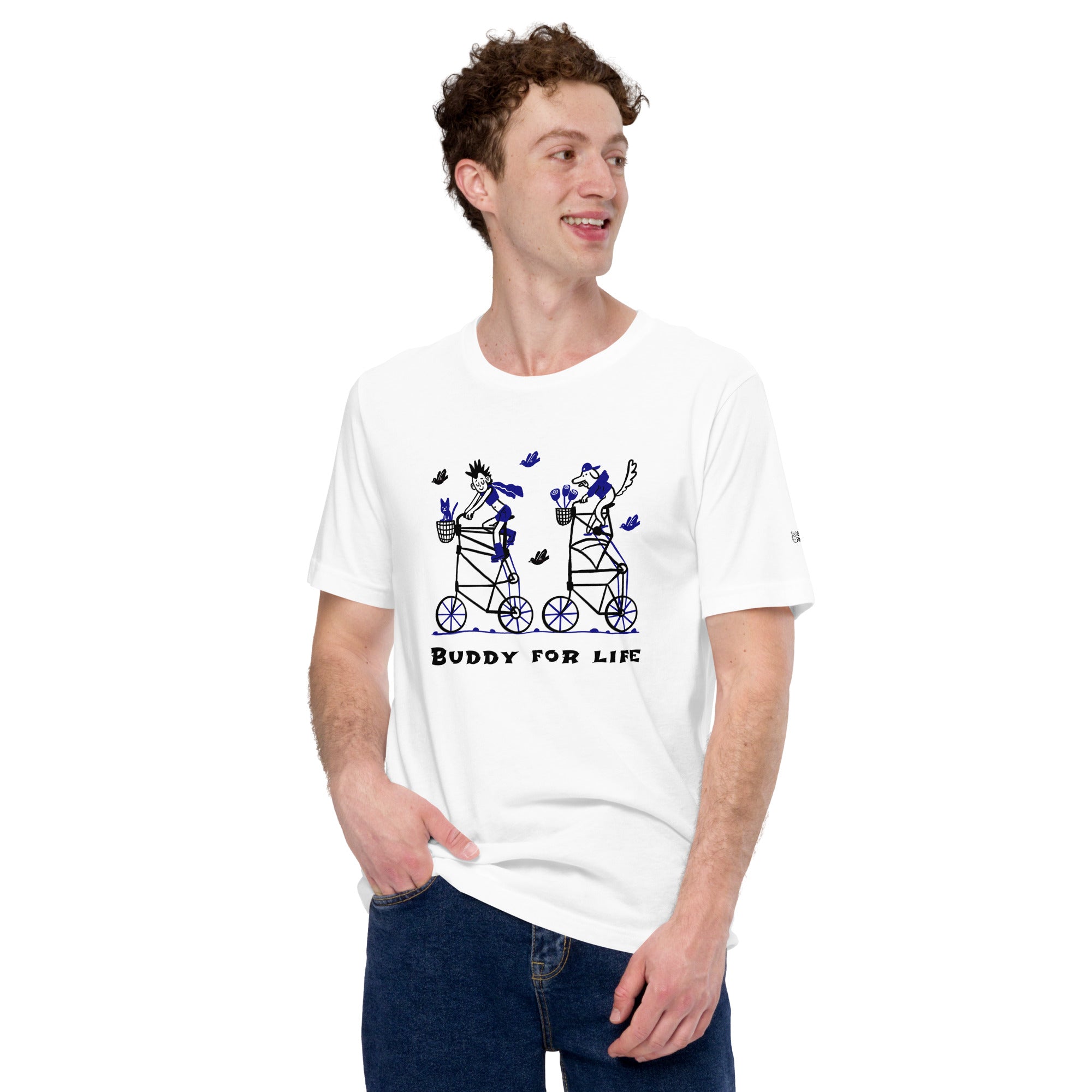 Buddy for life - Unisex t-shirt