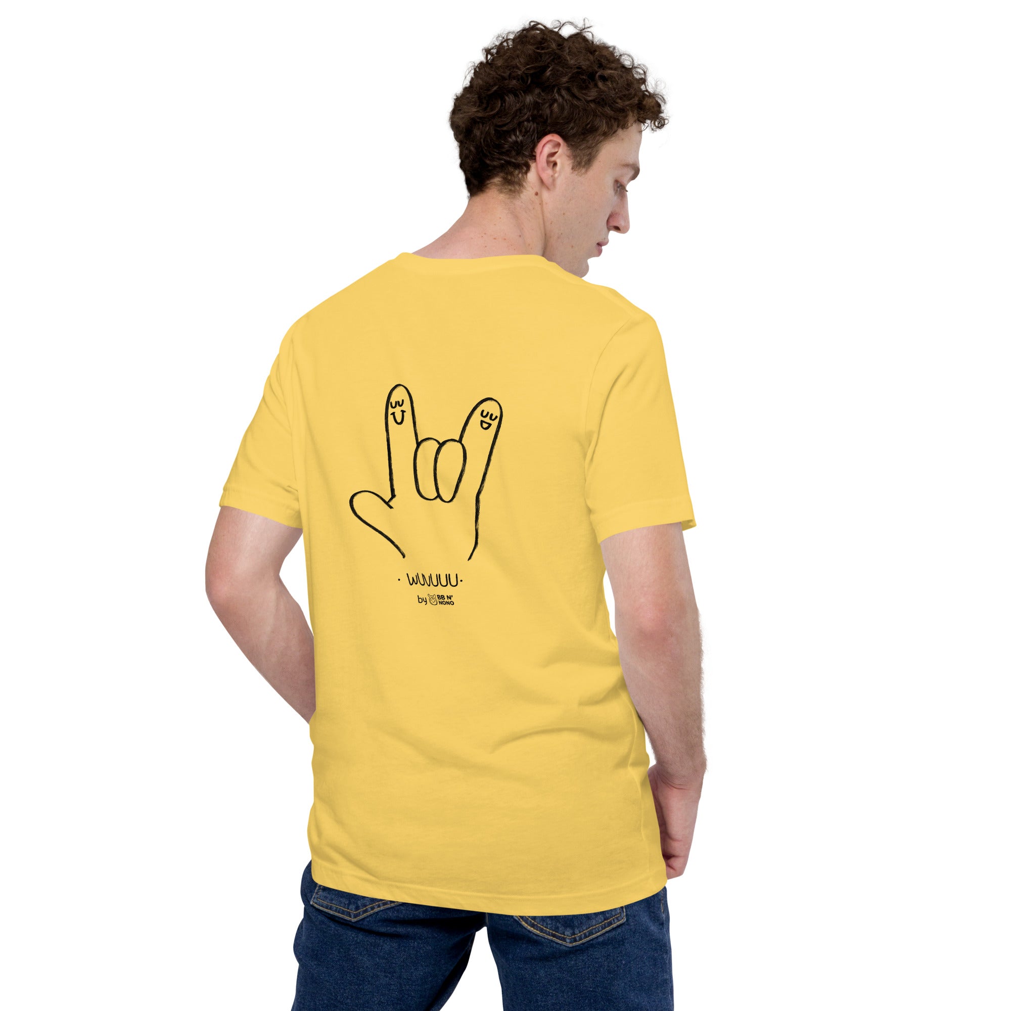 Wuvuuu - Unisex t-shirt (back print)