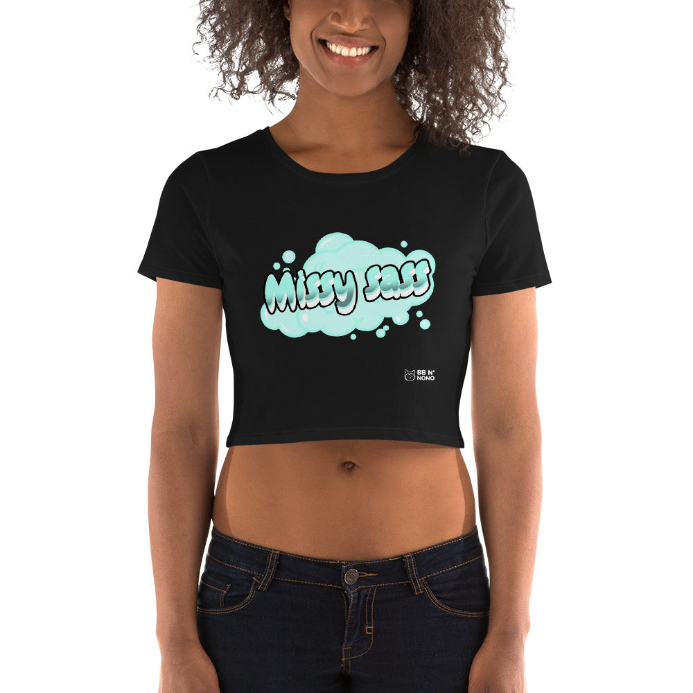 Missy sass - Women’s Crop Tee