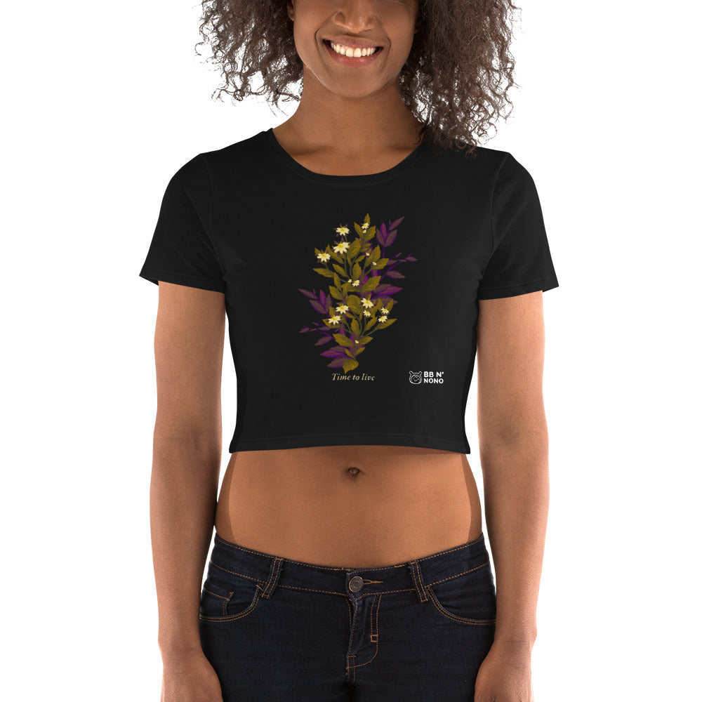 botanical illustration - Women’s Crop Tee