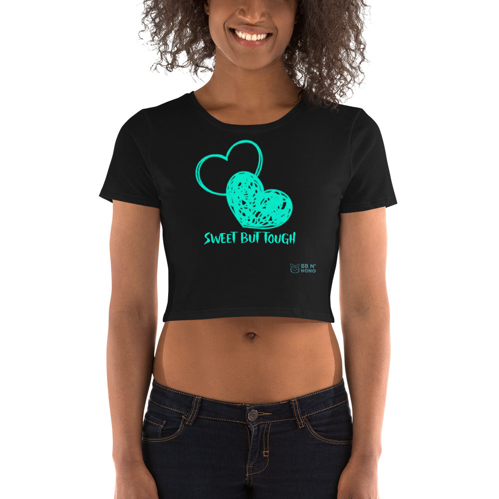 Sweet but tough - Women’s Crop Tee (G)