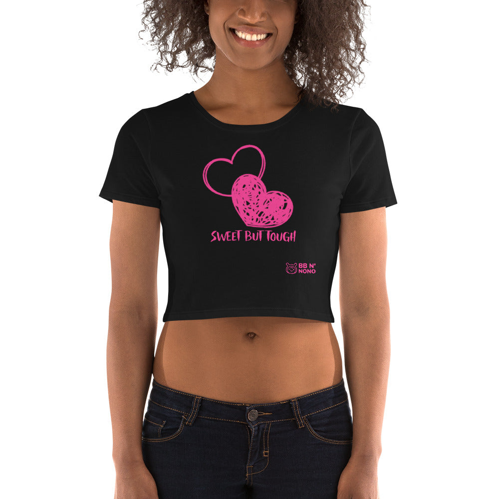 Sweet but tough - Women’s Crop Tee (P)