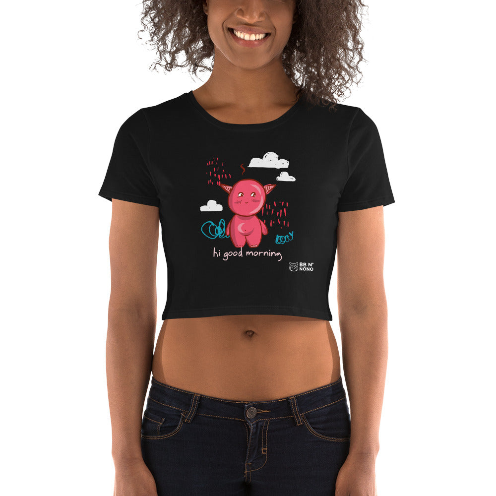 Cute litter monster - Women’s Crop Tee