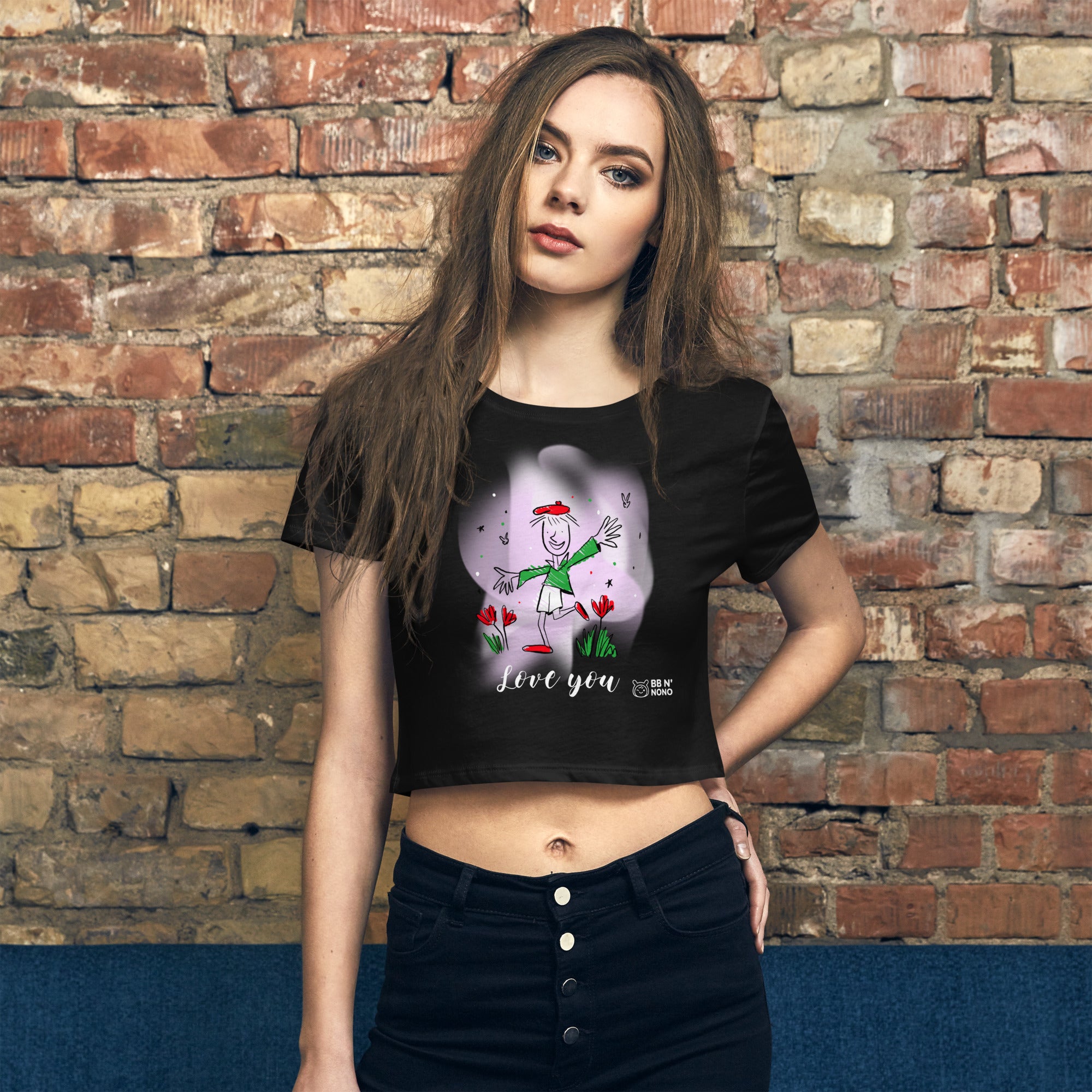 Love you - Women’s Crop Tee