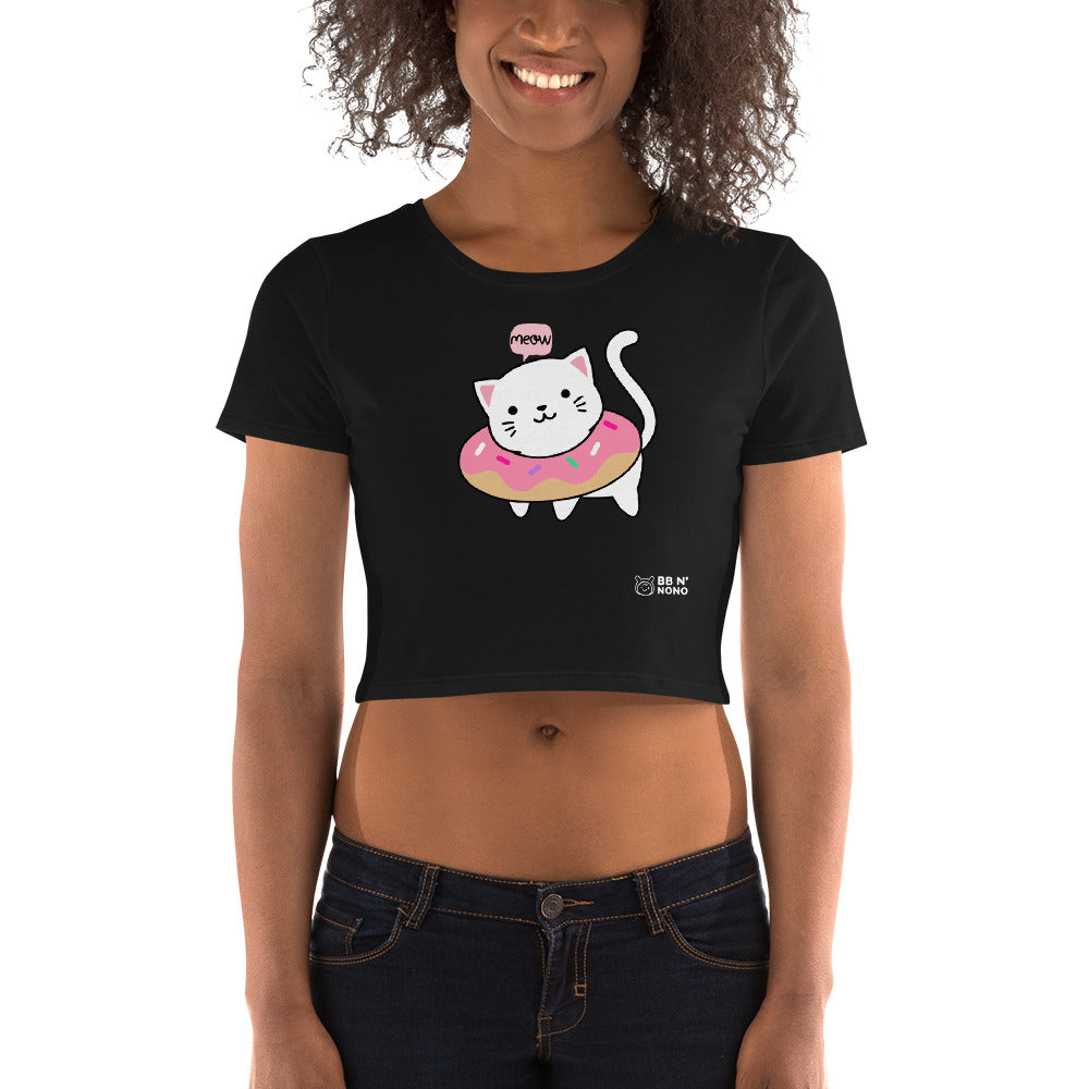 Meow V2 - Women’s Crop Tee