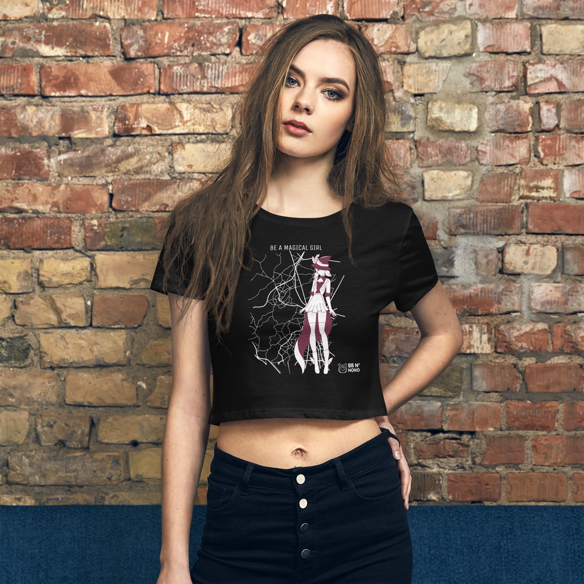 Magical girl V1 - Women’s Crop Tee