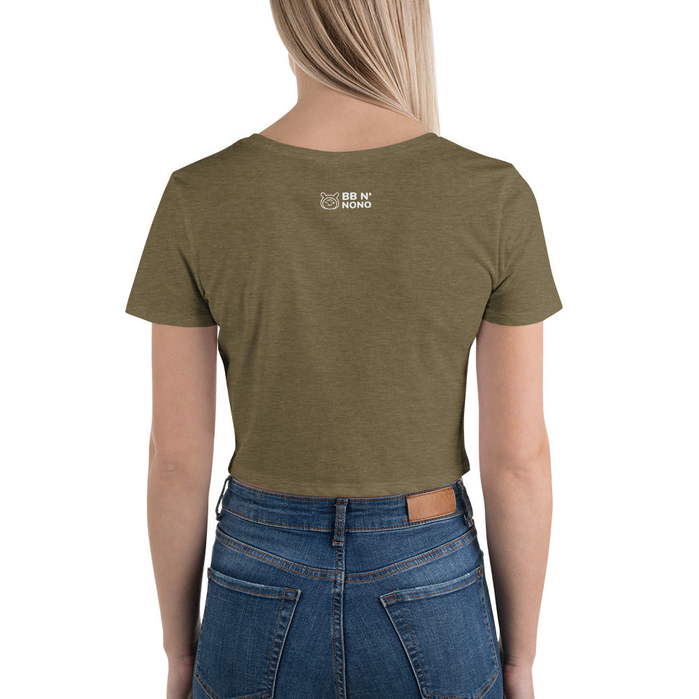 Wild girl V1 - Women’s Crop Tee